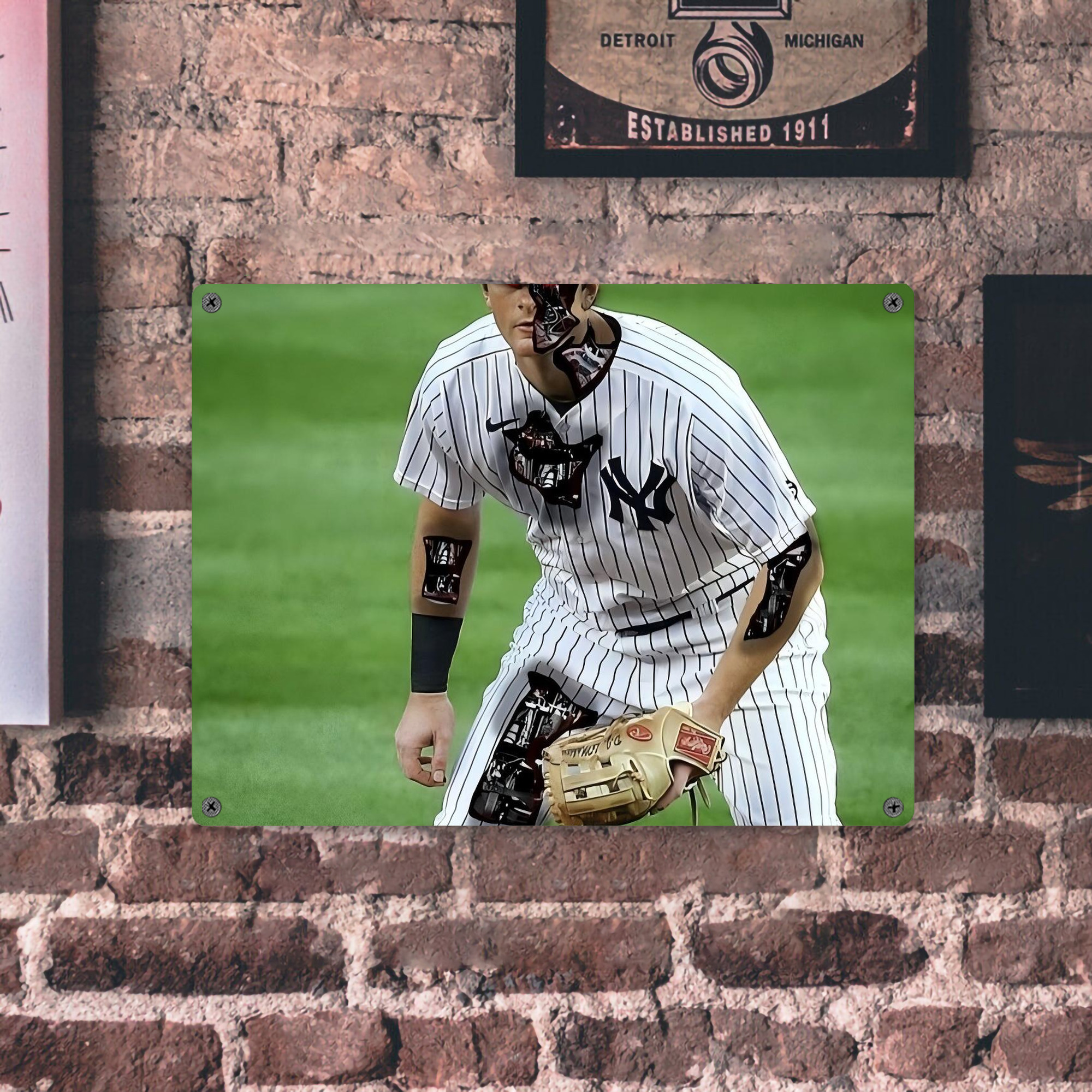 DJ Lemahieu 21 Vintage Metal Tin Sign 16x12 – Full-Print Iron Wall Decor – Durable, Fade-Resistant – Easy To Hang – Ideal For Home, Bar, Kitchen & Office Decor