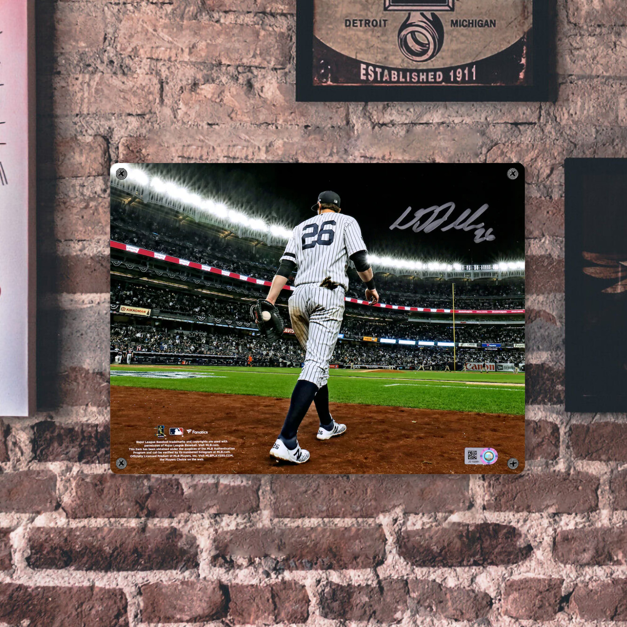 DJ Lemahieu 22 Vintage Metal Tin Sign 16x12 – Full-Print Iron Wall Decor – Durable, Fade-Resistant – Easy To Hang – Ideal For Home, Bar, Kitchen & Office Decor