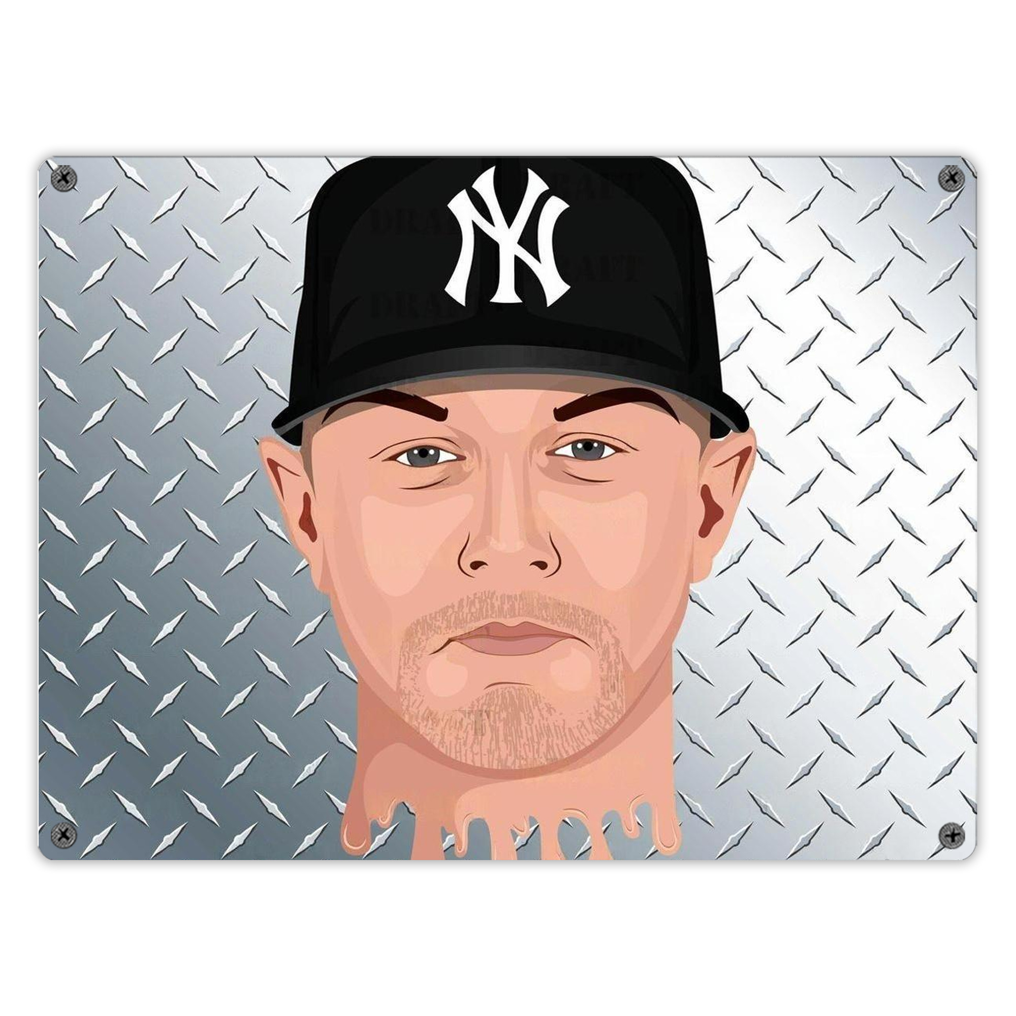 DJ Lemahieu 16 Vintage Metal Tin Sign 16x12 – Full-Print Iron Wall Decor – Durable, Fade-Resistant – Easy To Hang – Ideal For Home, Bar, Kitchen & Office Decor