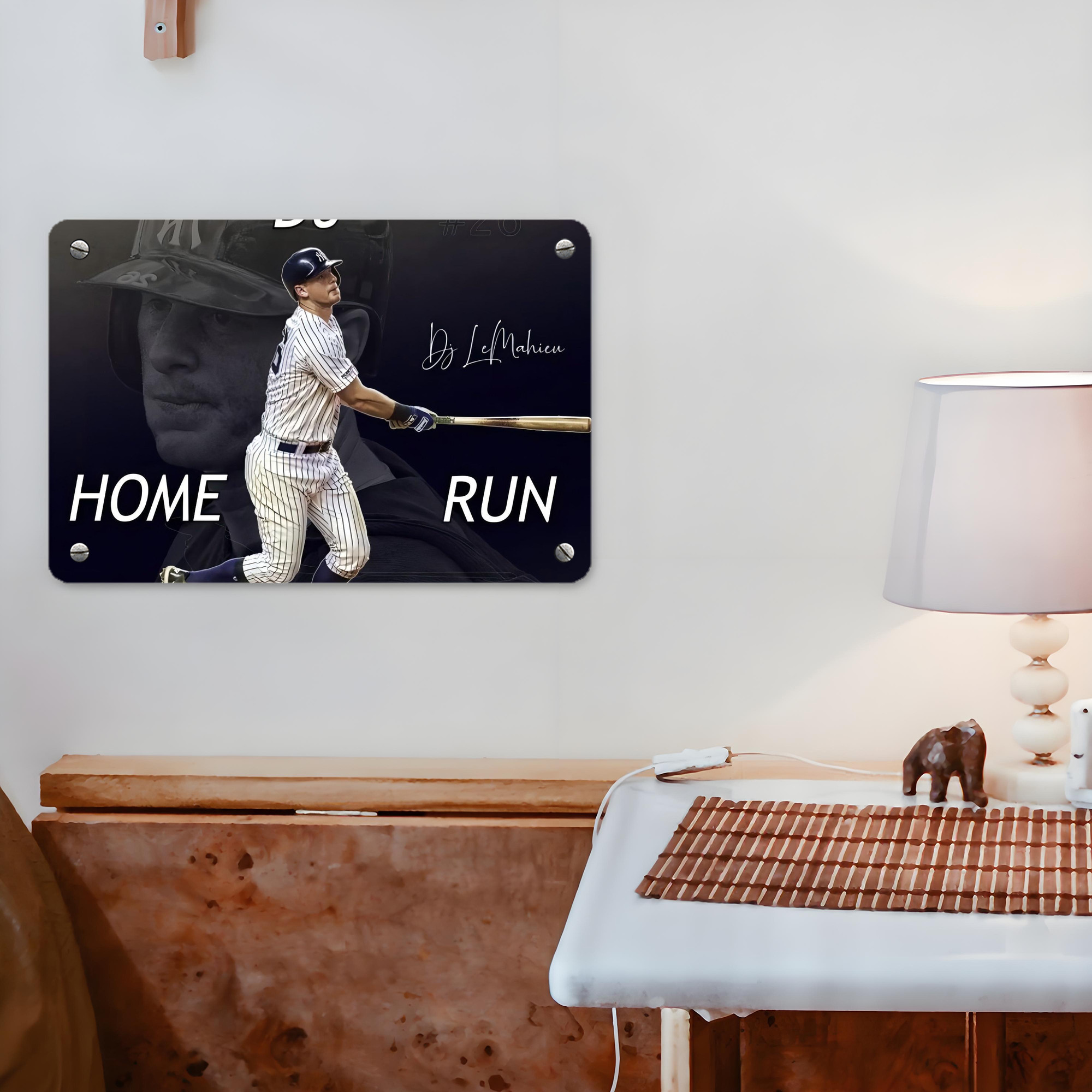 DJ Lemahieu 13 Metal Tin Sign 12x8inch - Premium Full-Print Decorative Wall Art, Durable Rust-Resistant Metal Plaque For Living Room, Bedroom, Kitchen, Office, Bar Décor