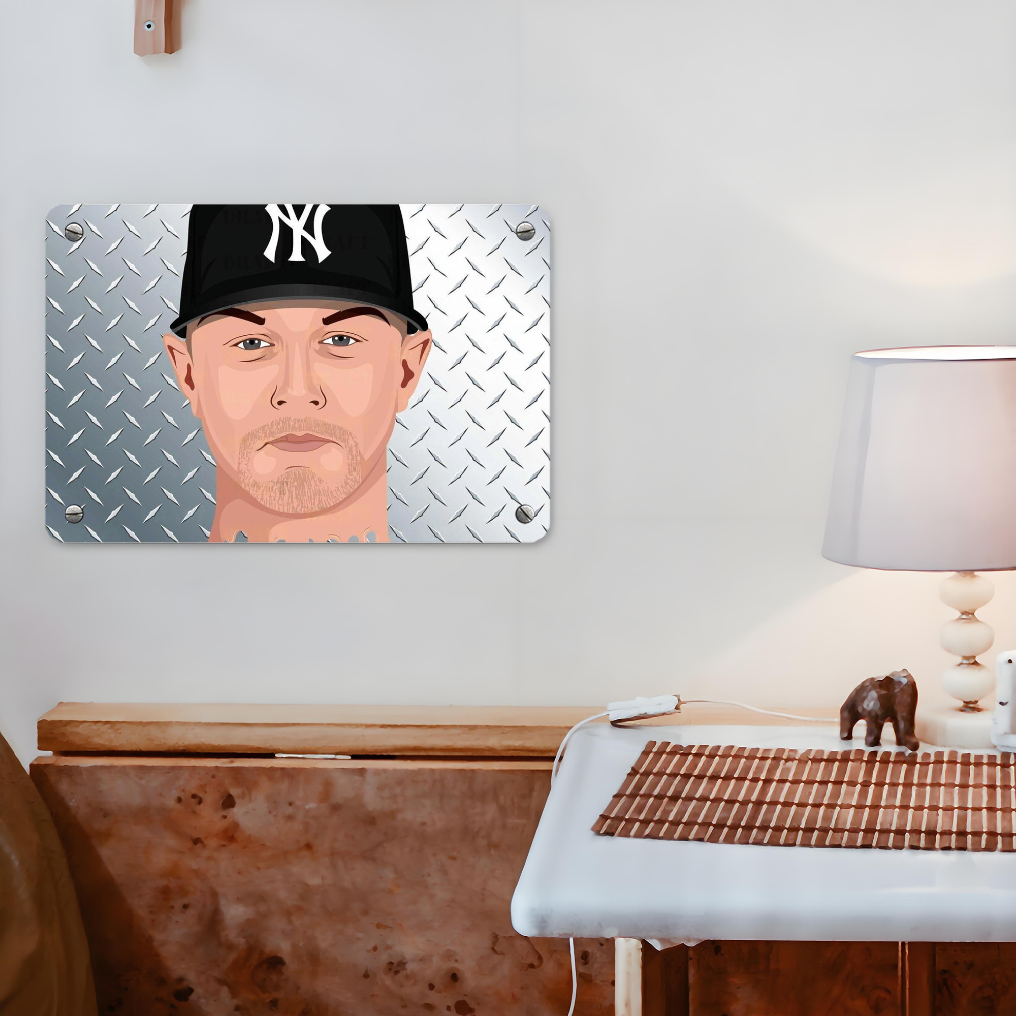 DJ Lemahieu 16 Metal Tin Sign 12x8inch - Premium Full-Print Decorative Wall Art, Durable Rust-Resistant Metal Plaque For Living Room, Bedroom, Kitchen, Office, Bar Décor