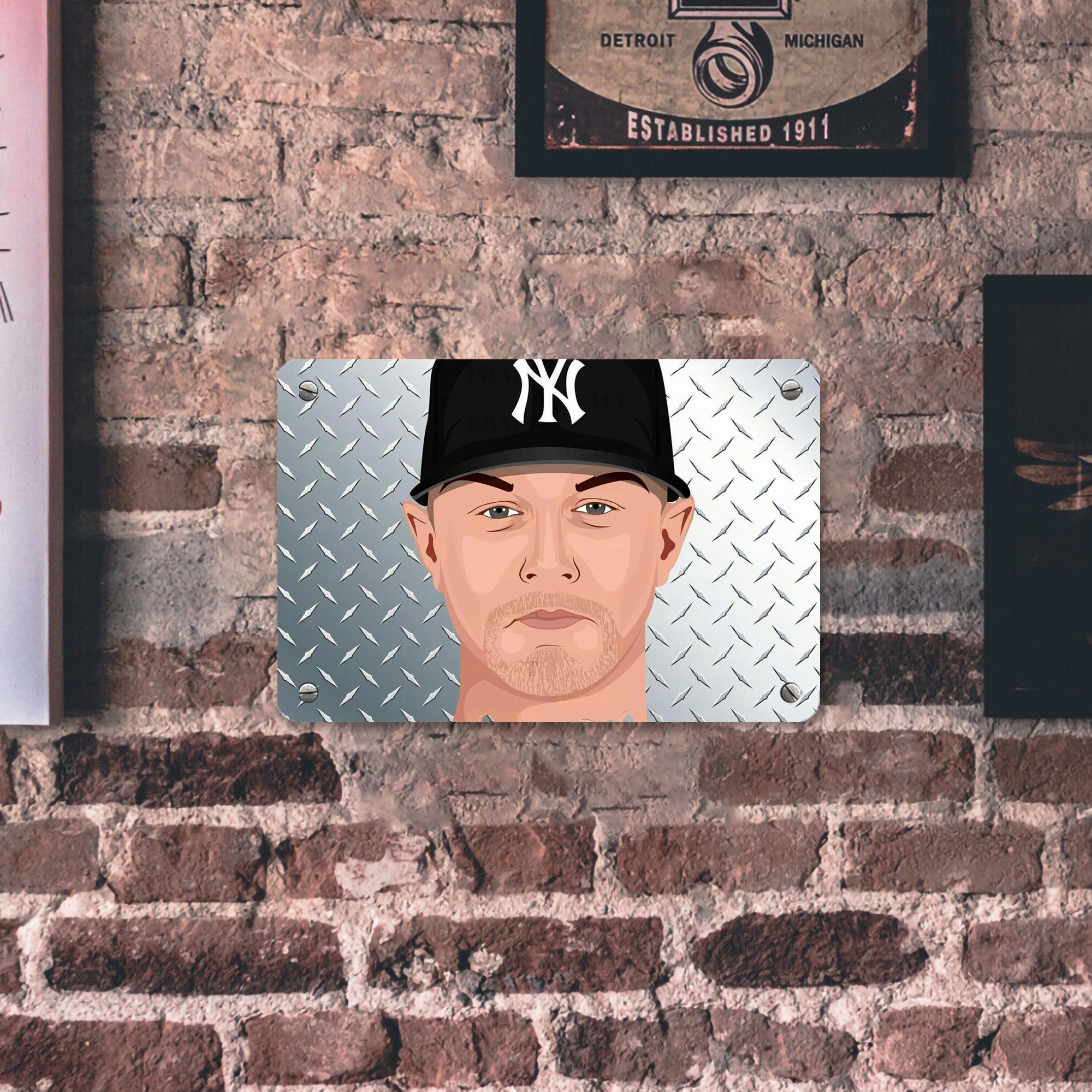 DJ Lemahieu 16 Metal Tin Sign 12x8inch - Premium Full-Print Decorative Wall Art, Durable Rust-Resistant Metal Plaque For Living Room, Bedroom, Kitchen, Office, Bar Décor