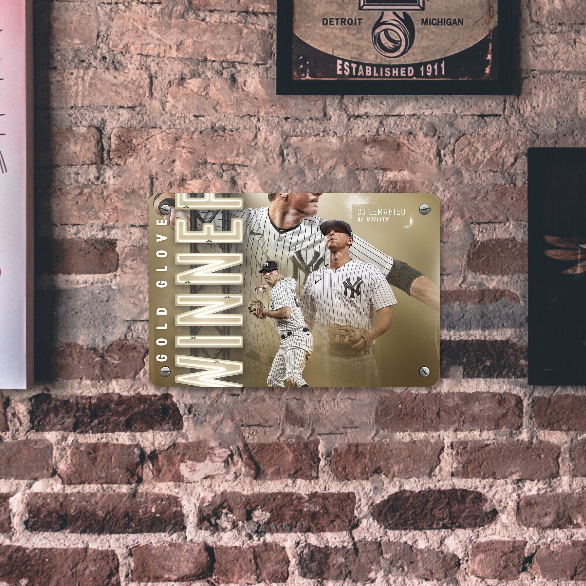 DJ Lemahieu 20 Metal Tin Sign 12x8inch - Premium Full-Print Decorative Wall Art, Durable Rust-Resistant Metal Plaque For Living Room, Bedroom, Kitchen, Office, Bar Décor