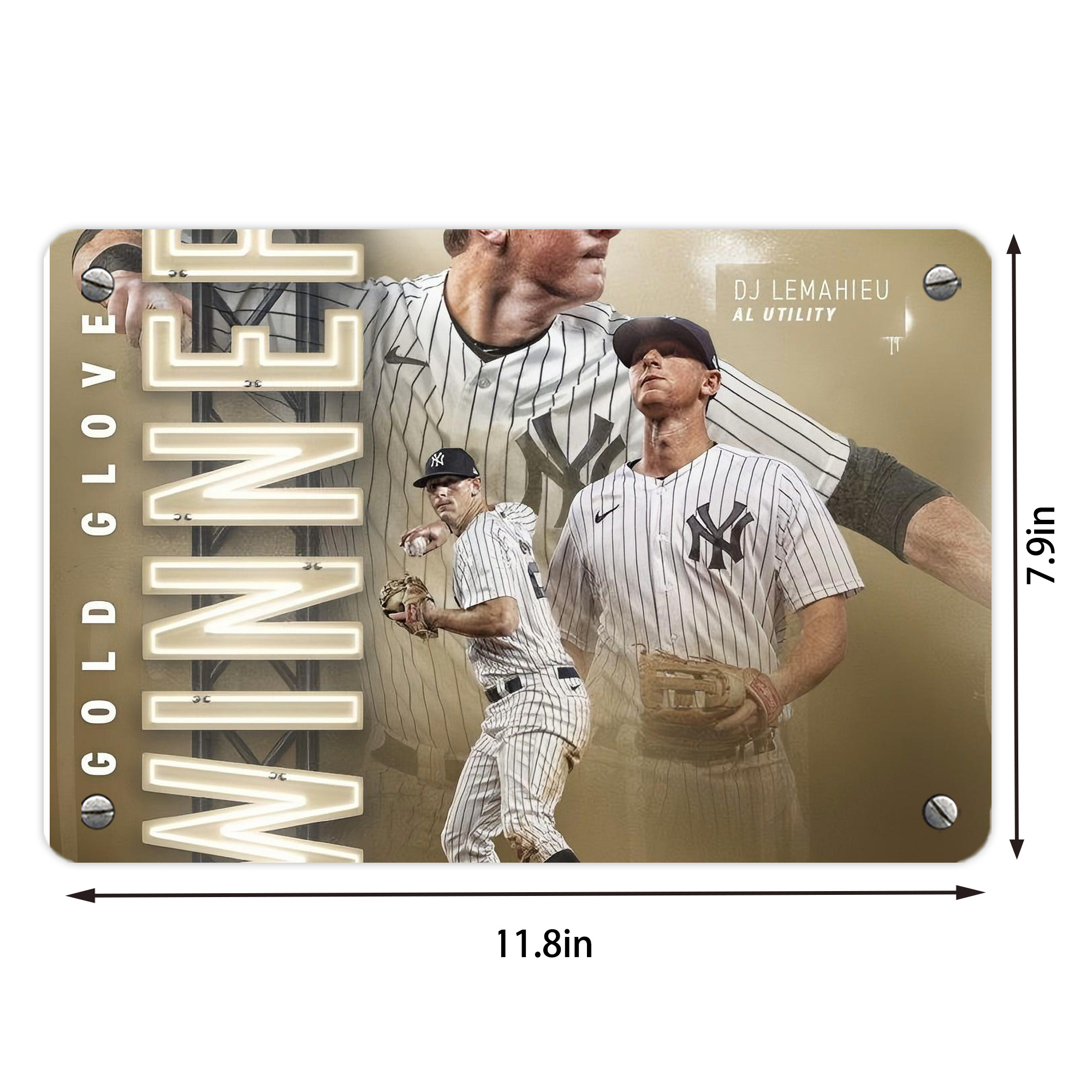 DJ Lemahieu 20 Metal Tin Sign 12x8inch - Premium Full-Print Decorative Wall Art, Durable Rust-Resistant Metal Plaque For Living Room, Bedroom, Kitchen, Office, Bar Décor