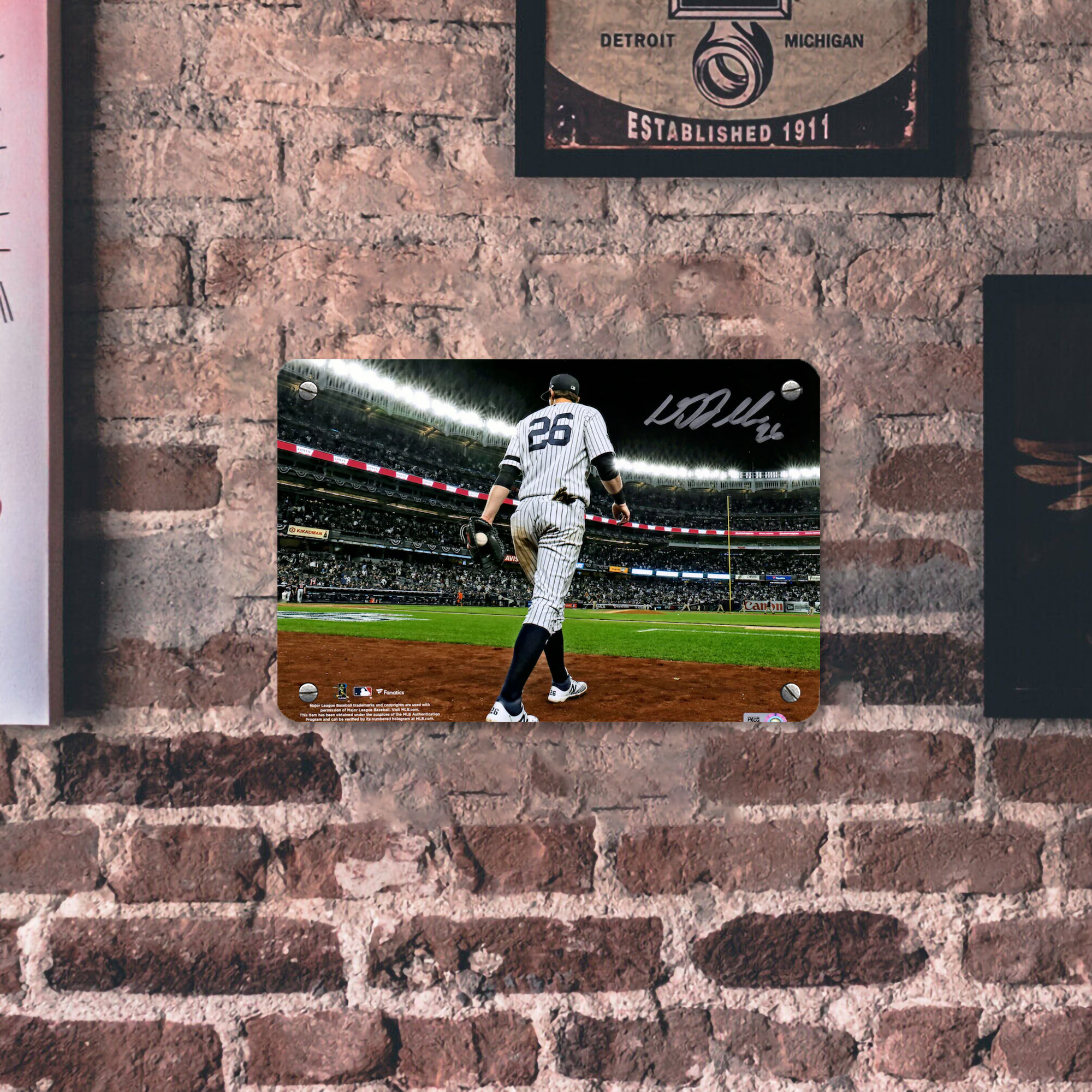 DJ Lemahieu 22 Metal Tin Sign 12x8inch - Premium Full-Print Decorative Wall Art, Durable Rust-Resistant Metal Plaque For Living Room, Bedroom, Kitchen, Office, Bar Décor