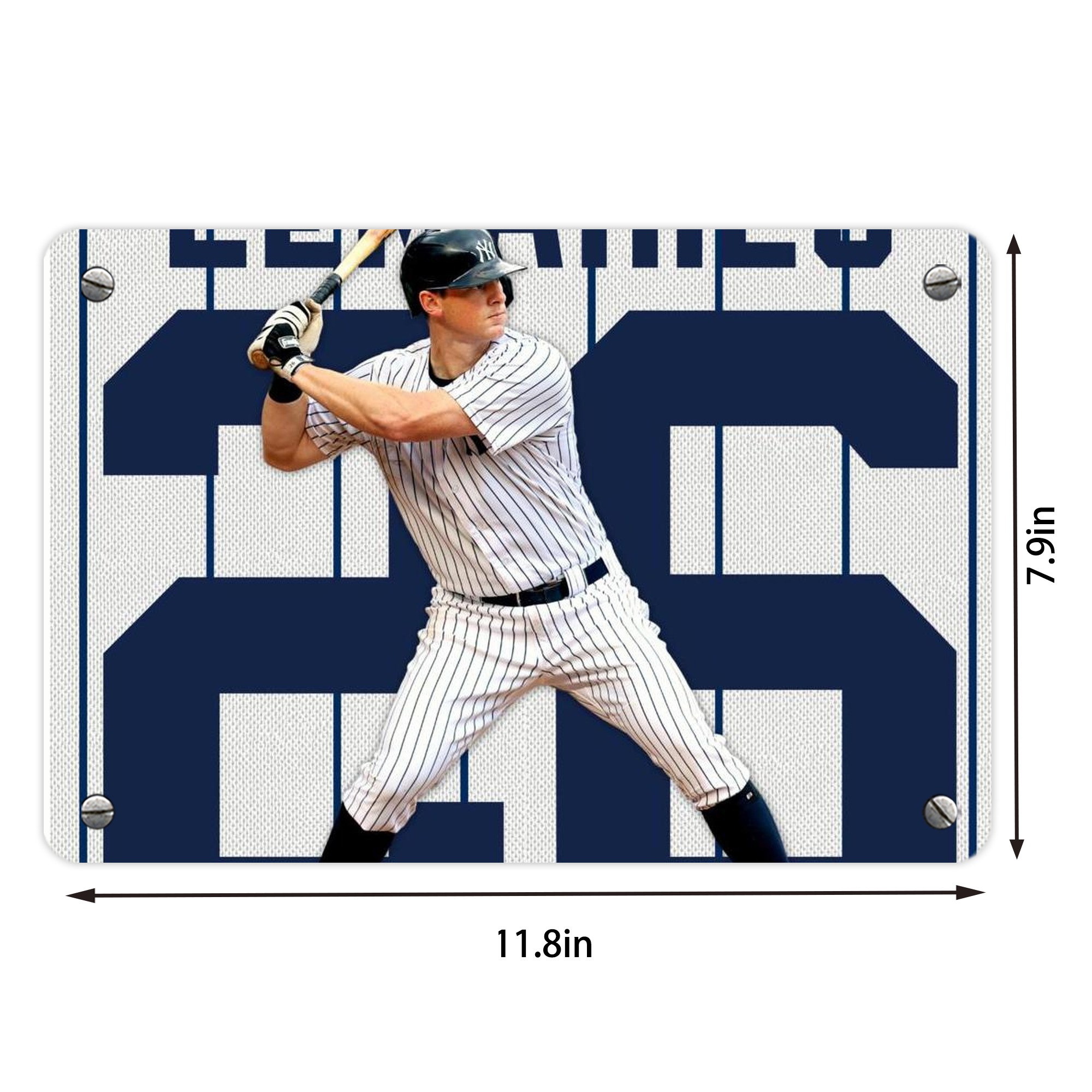 DJ Lemahieu 24 Metal Tin Sign 12x8inch - Premium Full-Print Decorative Wall Art, Durable Rust-Resistant Metal Plaque For Living Room, Bedroom, Kitchen, Office, Bar Décor