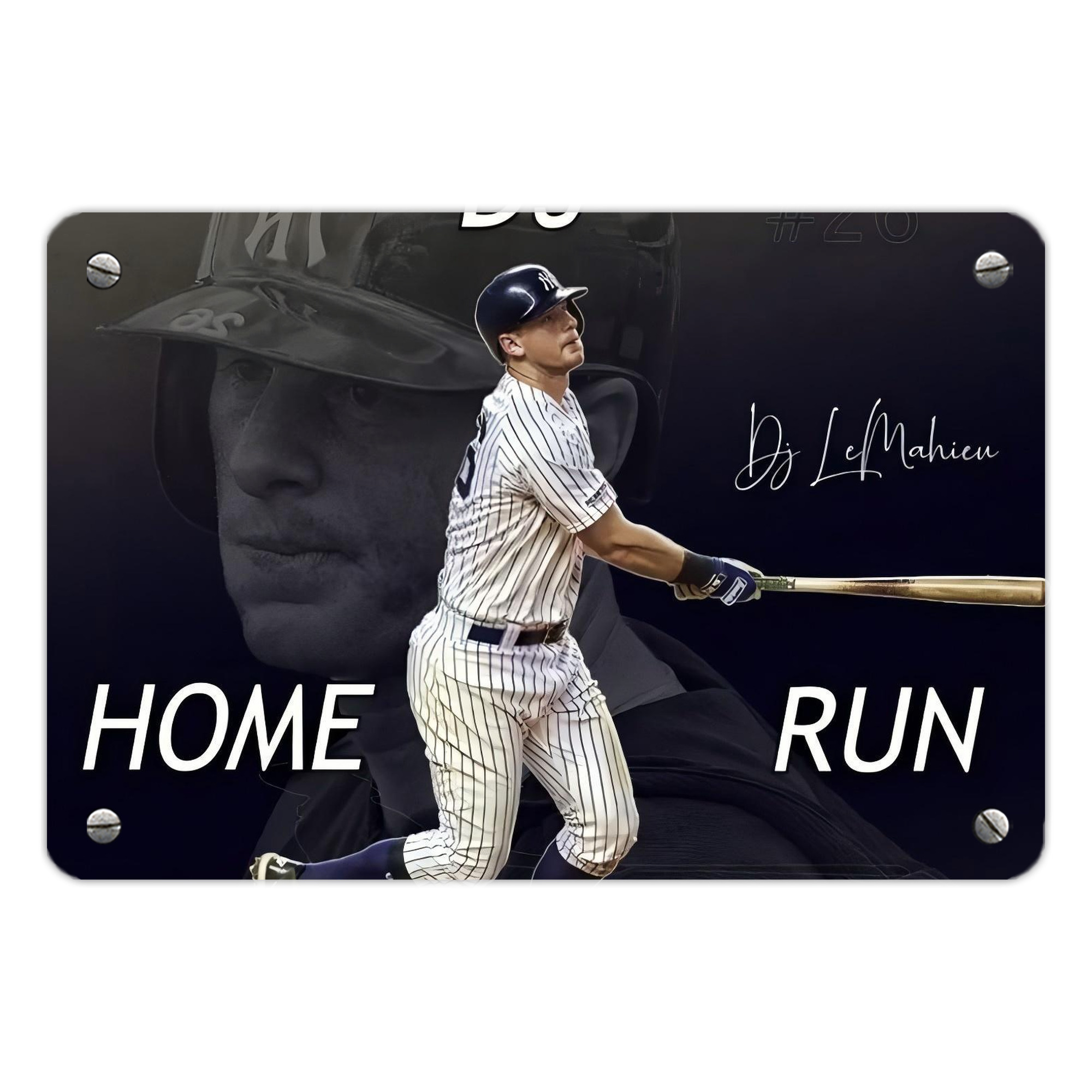 DJ Lemahieu 13 Metal Tin Sign 12x8inch - Premium Full-Print Decorative Wall Art, Durable Rust-Resistant Metal Plaque For Living Room, Bedroom, Kitchen, Office, Bar Décor
