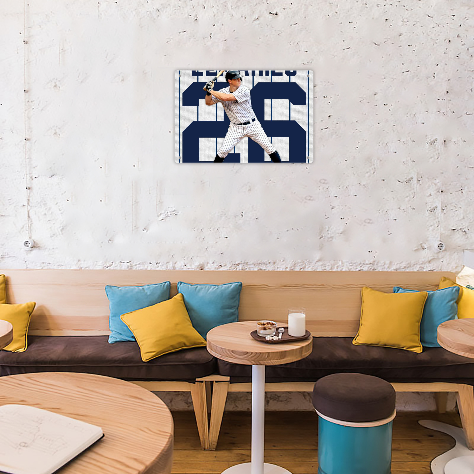 DJ Lemahieu 24 Decorative Aluminum Plaque – Horizontal Design – Durable, Stylish, Easy To Install – Ideal For Home, Office, Bar, And More