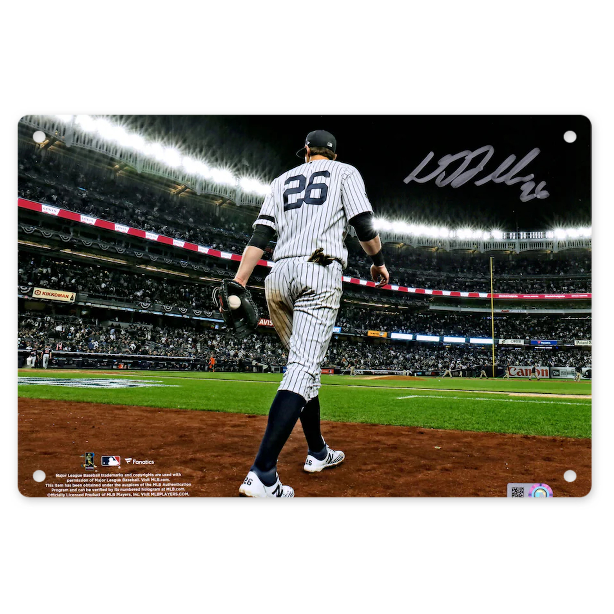 DJ Lemahieu 22 Decorative Aluminum Plaque – Horizontal Design – Durable, Stylish, Easy To Install – Ideal For Home, Office, Bar, And More