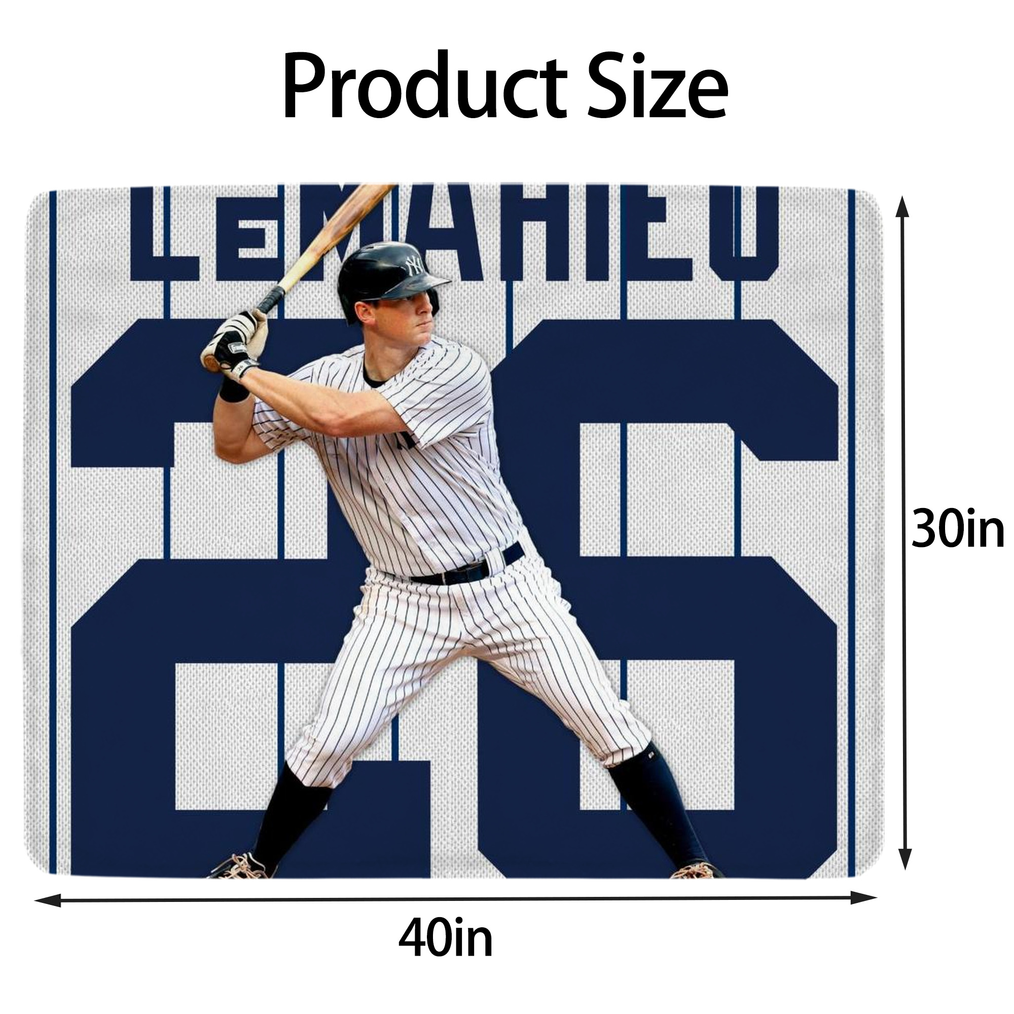 DJ Lemahieu 24 Soft Plush Fleece Blanket 30x40 Inch - 300GSM Flannel, Ultra Soft & Warm, Lightweight & Durable, Perfect For Kids, Adults, Couch, Bed, Camping, Travel, Gift For Family & Friends