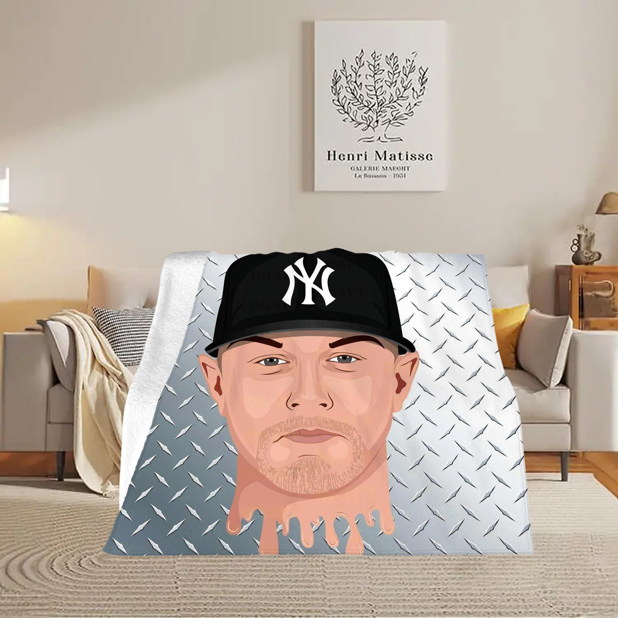 DJ Lemahieu 16 Soft Fleece Throw Blanket 50 X 60 Inch – Super Soft, Lightweight, And Durable – Perfect For Sofa, Bed, Camping, And More – Ideal Gift For Family And Friends