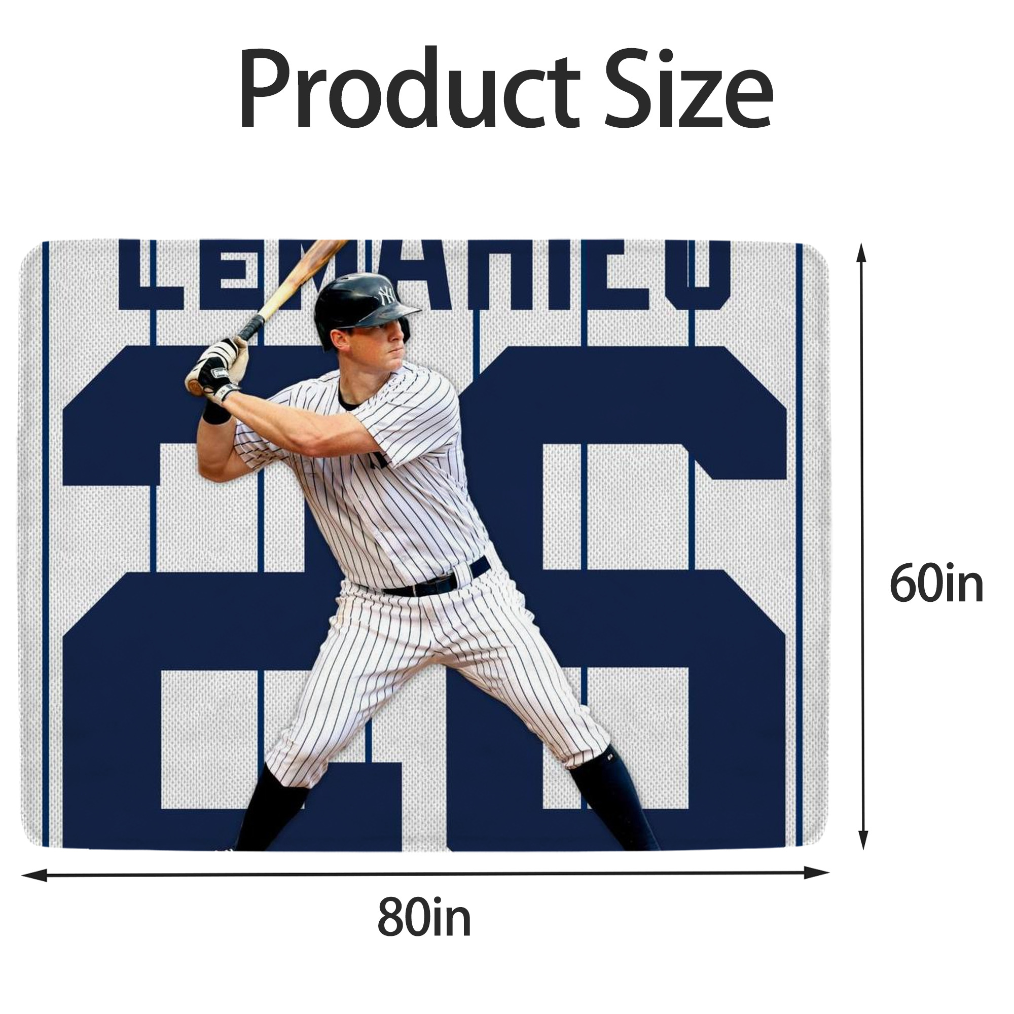 DJ Lemahieu 24 Soft Fleece Throw Blanket 60 X 80 Inch – Super Soft, Lightweight, And Durable – Perfect For Sofa, Bed, Camping, And More – Ideal Gift For Family And Friends