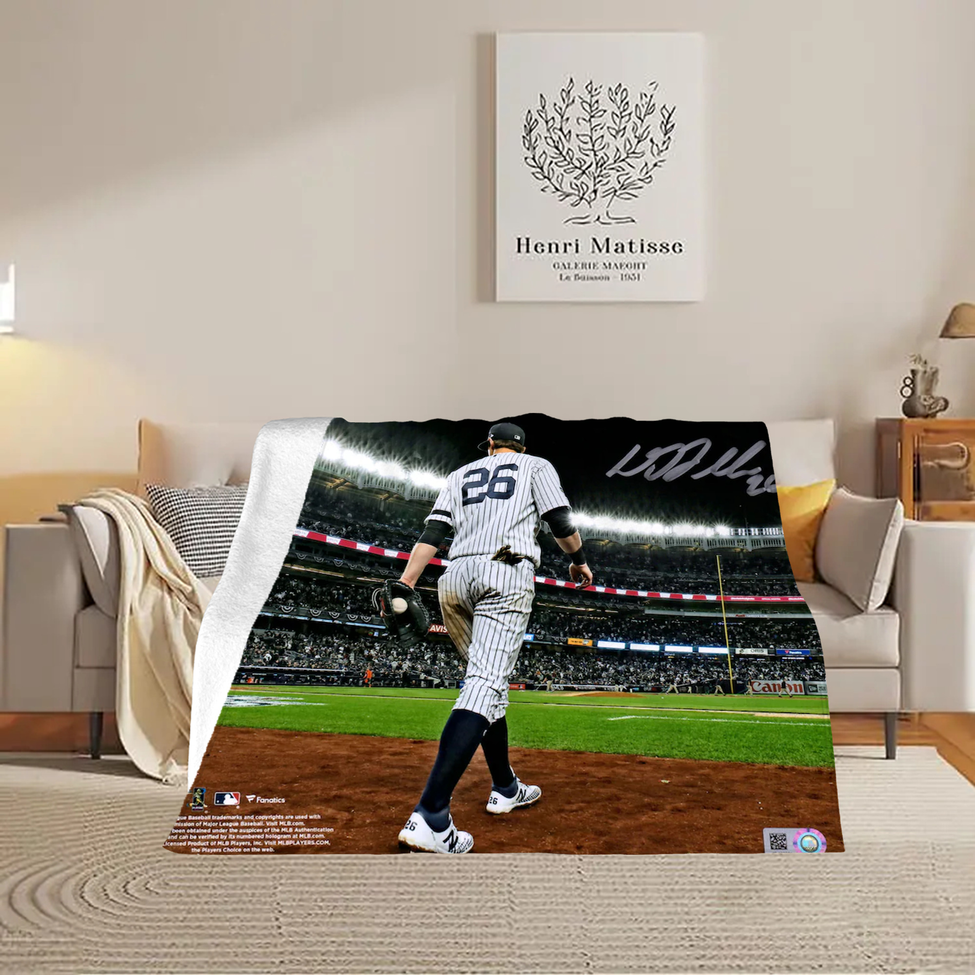 DJ Lemahieu 22 Soft Fleece Throw Blanket 60 X 80 Inch – Super Soft, Lightweight, And Durable – Perfect For Sofa, Bed, Camping, And More – Ideal Gift For Family And Friends