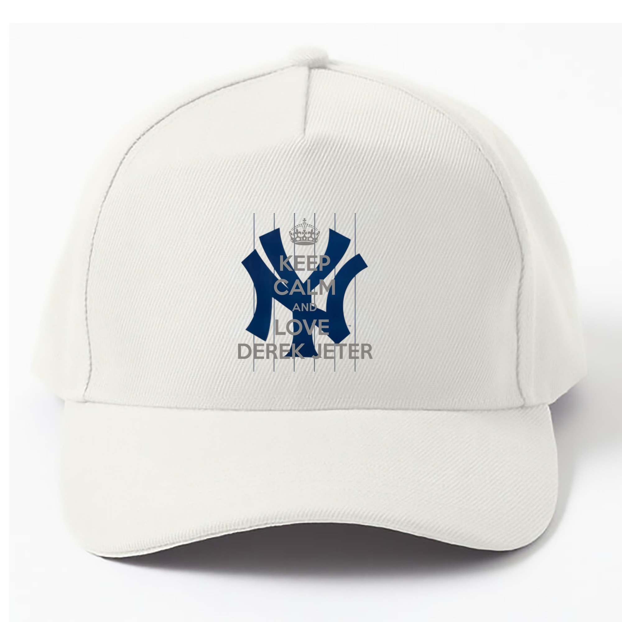 Derek Jeter 6 100% Cotton Baseball Cap – Heat Transfer Print – Comfortable, Durable, Perfect For Sports & Everyday Wear