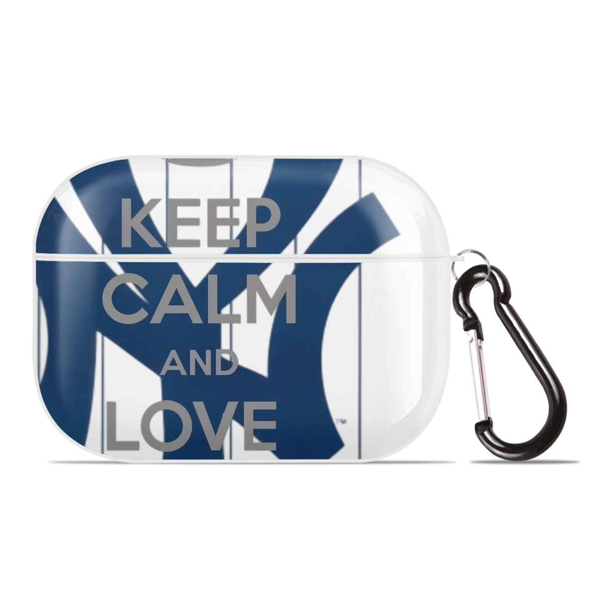 Derek Jeter 6 AirPods Pro Hard Case White With Keychain, Durable Flexible PC, Precise Cutouts, Anti-Fingerprint, Yellowing & Scratch Resistant, Full Protection, Washable