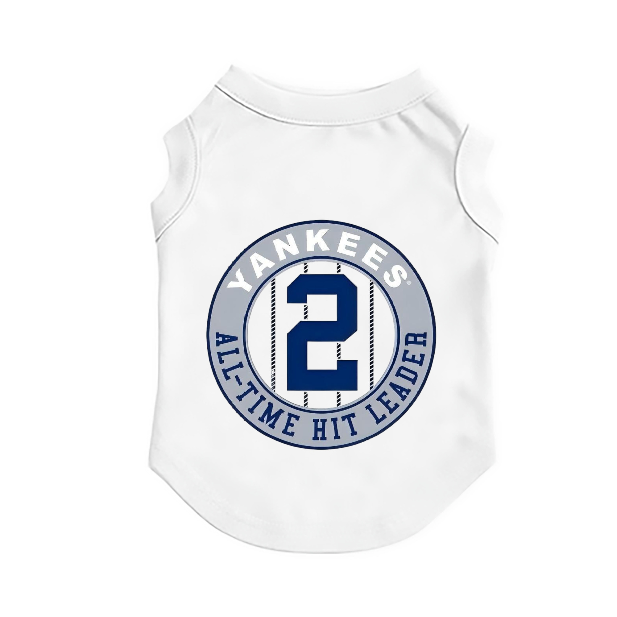 Derek Jeter 4 Pet Vest – Durable Polyester With Heat Transfer Print – Comfortable And Stylish