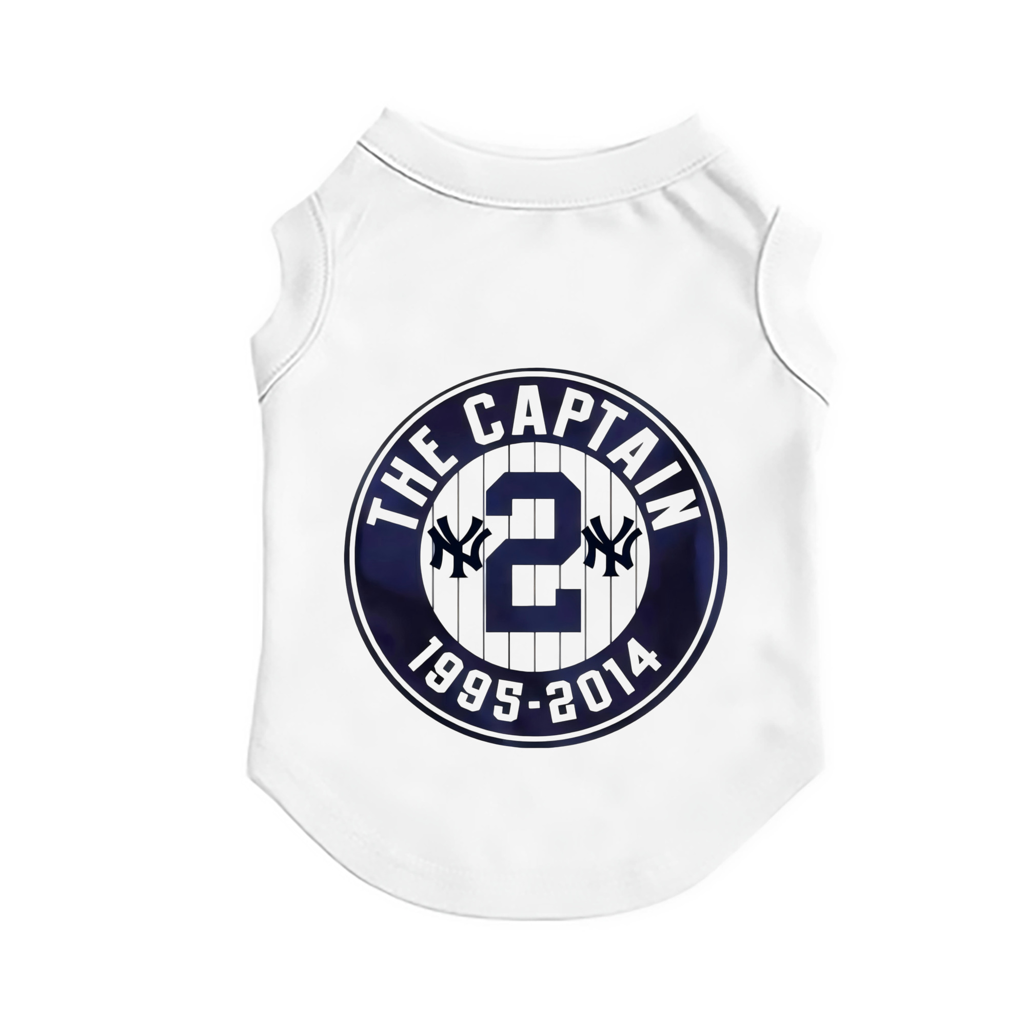 Derek Jeter 7 Pet Vest – Durable Polyester With Heat Transfer Print – Comfortable And Stylish