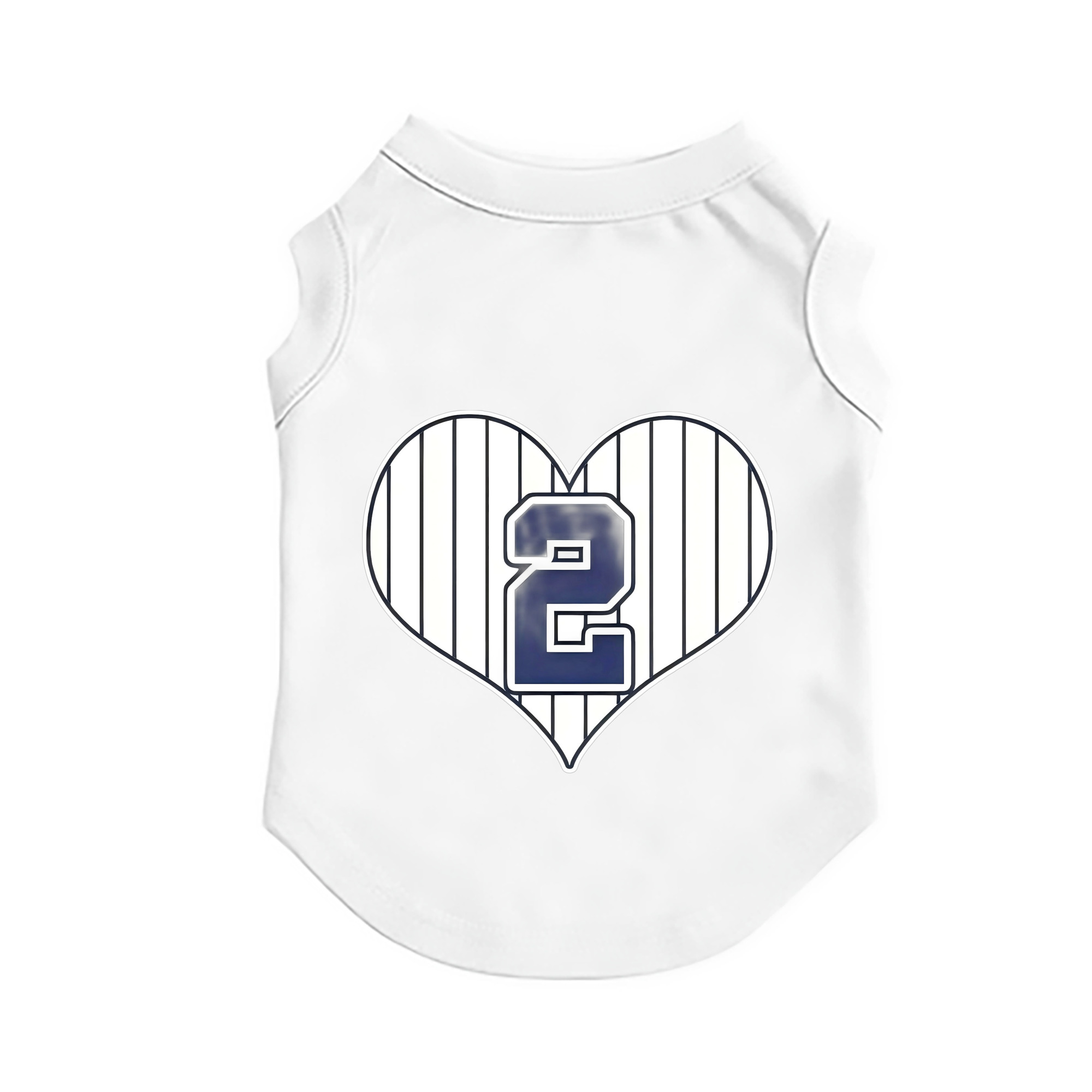 Derek Jeter 8 Pet Vest – Durable Polyester With Heat Transfer Print – Comfortable And Stylish