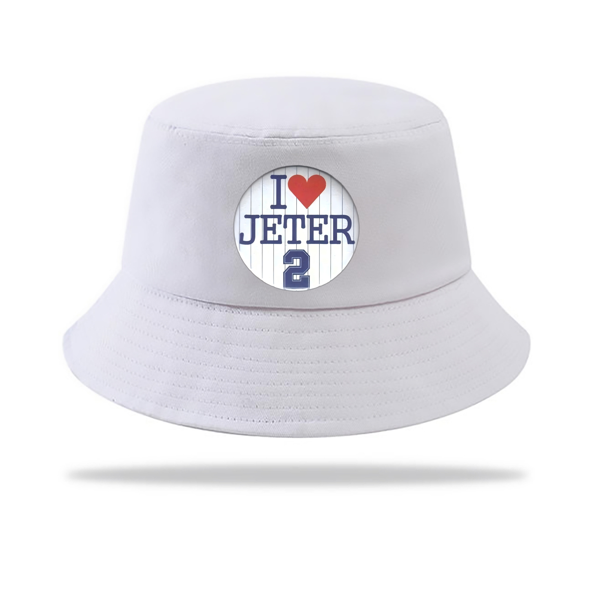 Derek Jeter 2 Outdoor Sun Protection Bucket Hat – Lightweight Breathable Knit & Woven Fabric – Ergonomic Wide Brim, Sweat-Absorbent, Stylish & Comfortable For Sports And Everyday Wear