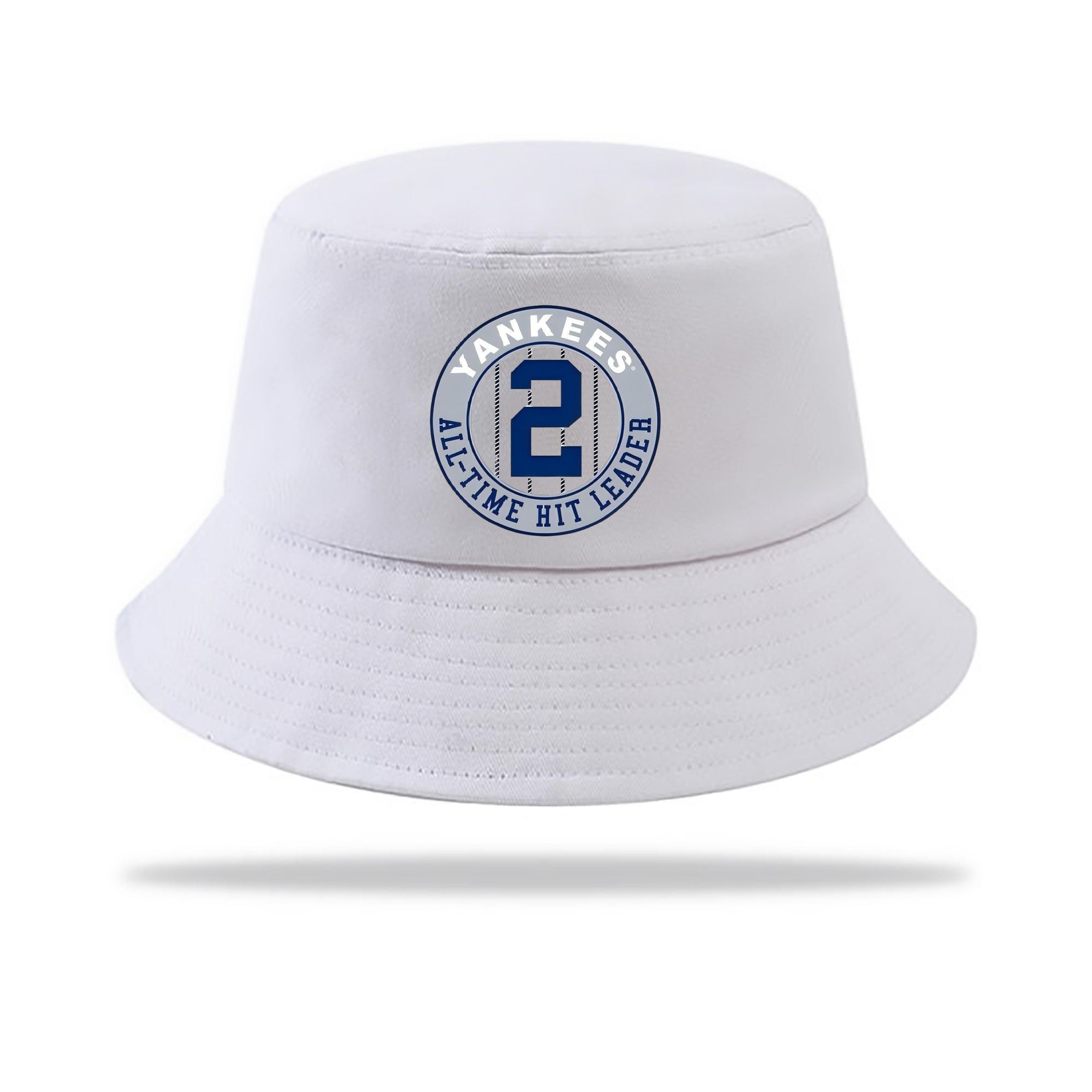 Derek Jeter 4 Outdoor Sun Protection Bucket Hat – Lightweight Breathable Knit & Woven Fabric – Ergonomic Wide Brim, Sweat-Absorbent, Stylish & Comfortable For Sports And Everyday Wear