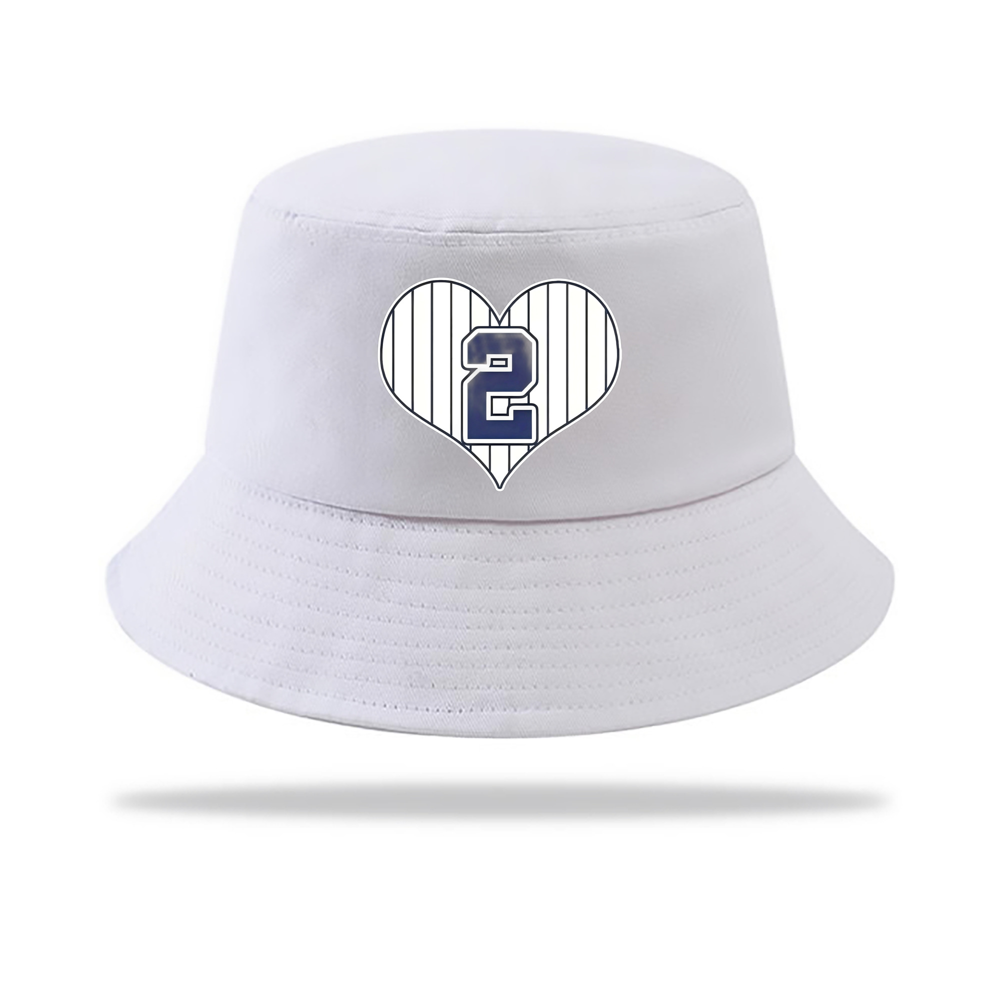 Derek Jeter 8 Outdoor Sun Protection Bucket Hat – Lightweight Breathable Knit & Woven Fabric – Ergonomic Wide Brim, Sweat-Absorbent, Stylish & Comfortable For Sports And Everyday Wear