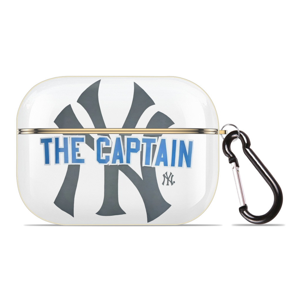 Derek Jeter 84 Luxury Gold AirPods Pro Case With Keychain, Flexible PC Material, Full Protection, Precise Cutouts, Anti-Fingerprint, Washable, Durable Design