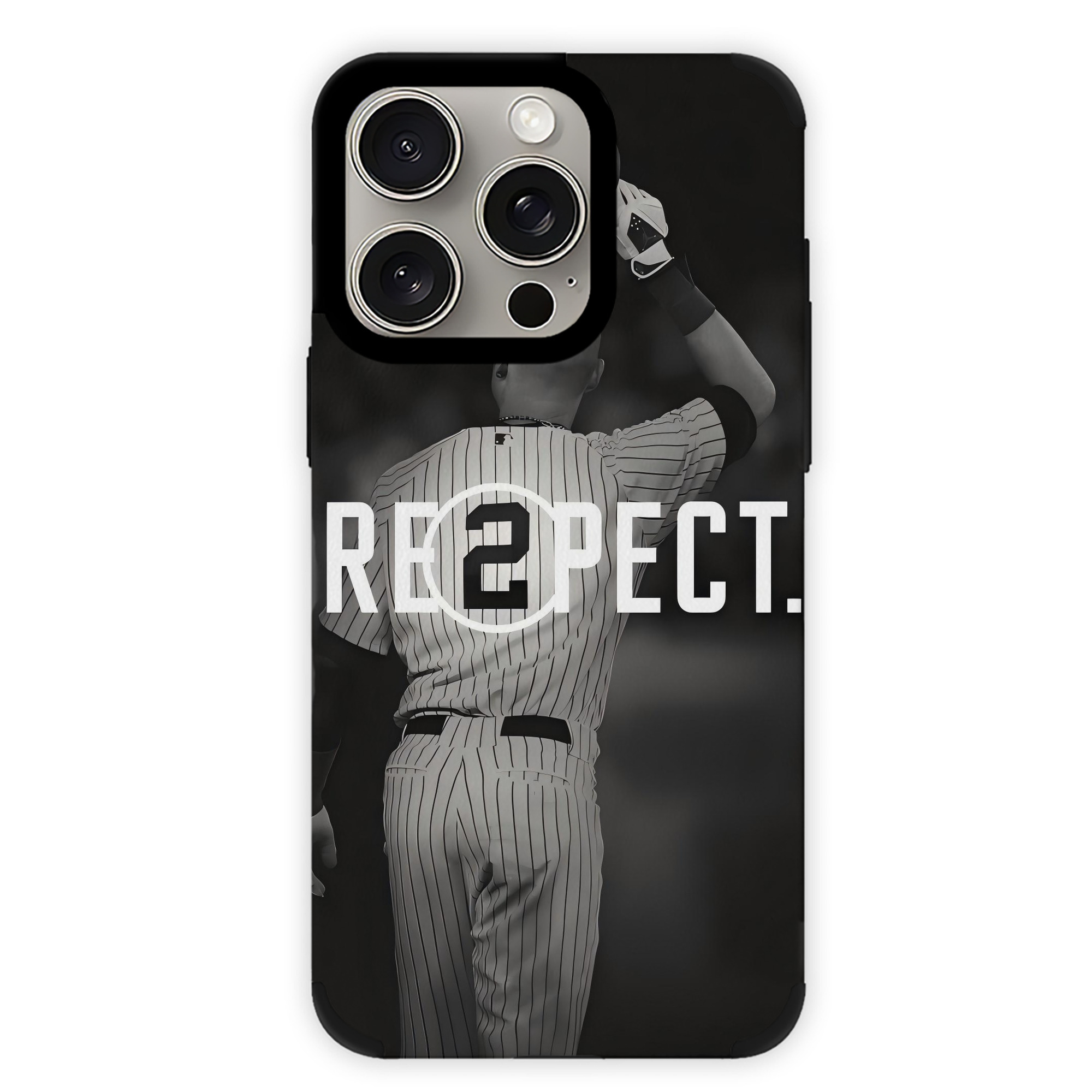 Derek Jeter 37 IPhone 15 Pro Max PU Leather Case – Soft Lining, 360° Protection – Precise Fit, 3D Buttons, Easy Charging – Anti-Yellowing, Easy To Clean
