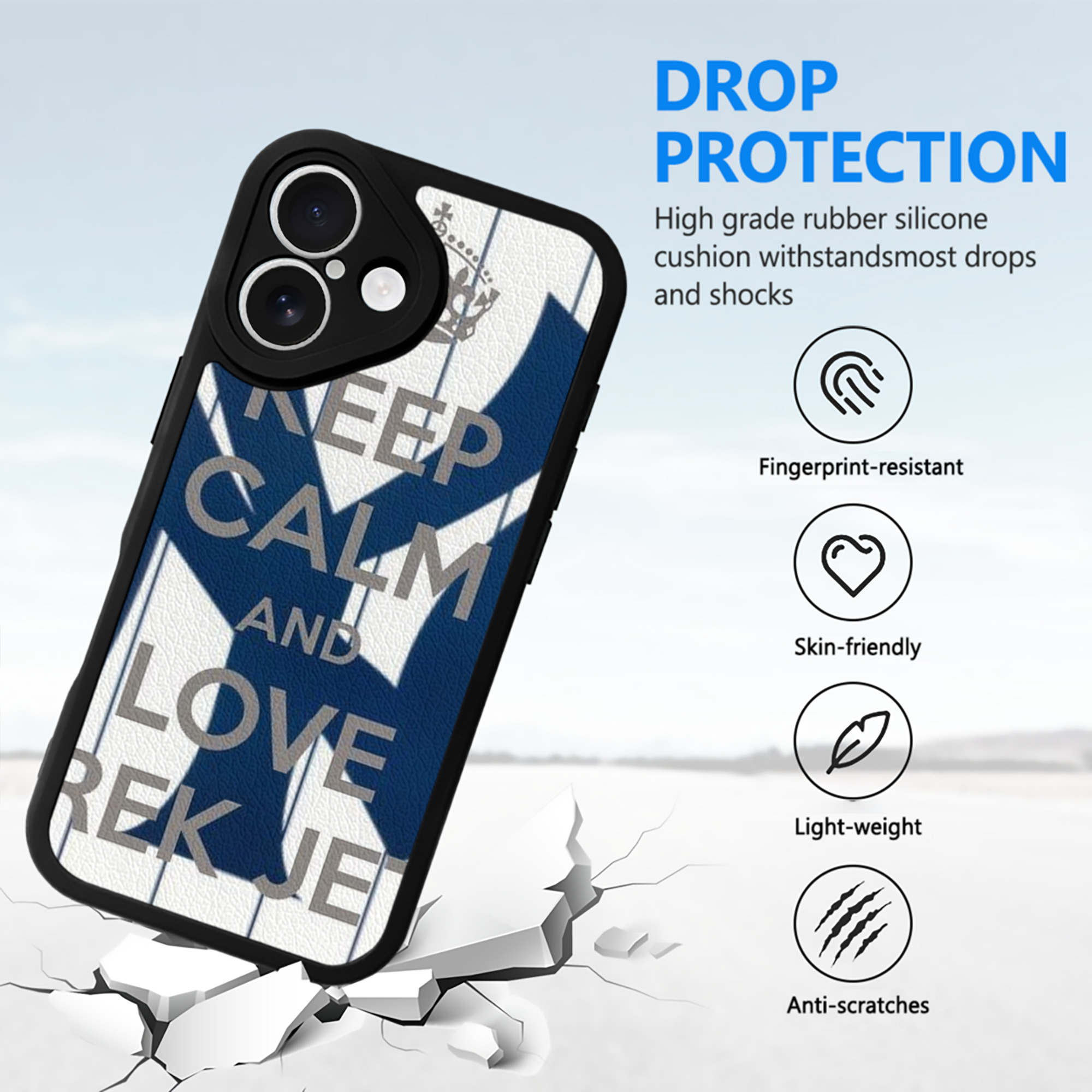 Derek Jeter 39 IPhone 16 Silicone Leather Case – UV Print, Lambskin Texture – Perfect Fit, Wireless Charging Compatible, Scratch Resistant, Precise Cutouts – Stylish Protection For IPhone 16