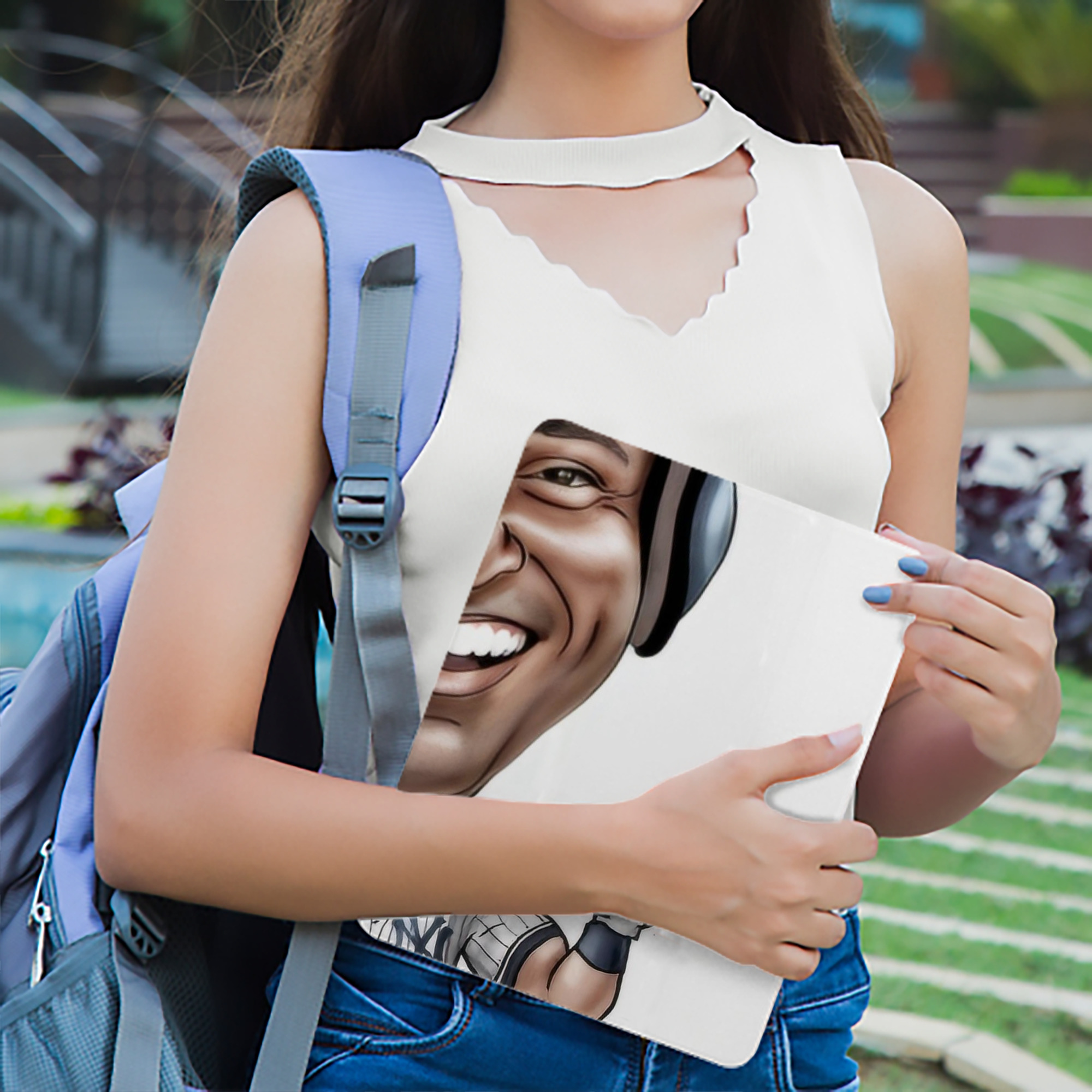 Derek Jeter 18 IPad Book-Style Case With Pencil Slot – Slim PU & TPU Cover – Full Protection, Precise Fit, Water & Scratch Resistant