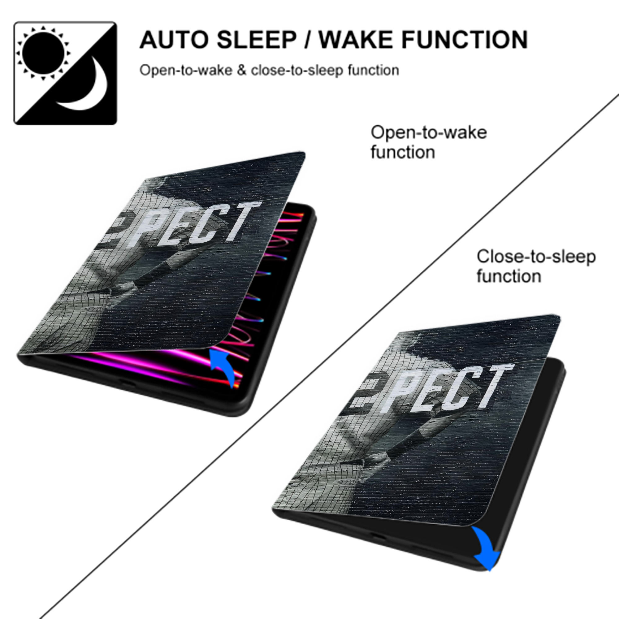 Derek Jeter 48 IPad Book-Style Case With Pencil Slot – Slim PU & TPU Cover – Full Protection, Precise Fit, Water & Scratch Resistant