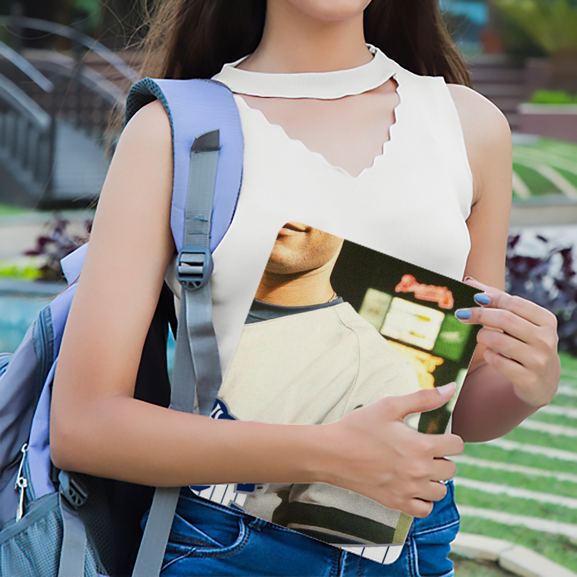 Derek Jeter 93 IPad Book-Style Case With Pencil Slot – Slim PU & TPU Cover – Full Protection, Precise Fit, Water & Scratch Resistant