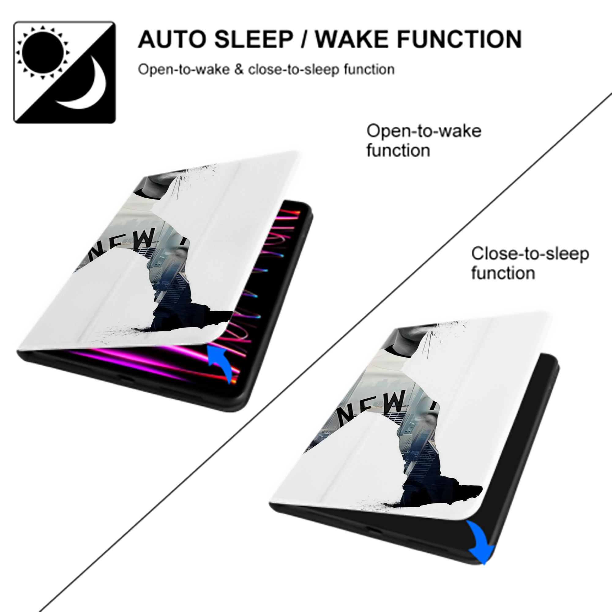 Derek Jeter 98 IPad Book-Style Case With Pencil Slot – Slim PU & TPU Cover – Full Protection, Precise Fit, Water & Scratch Resistant