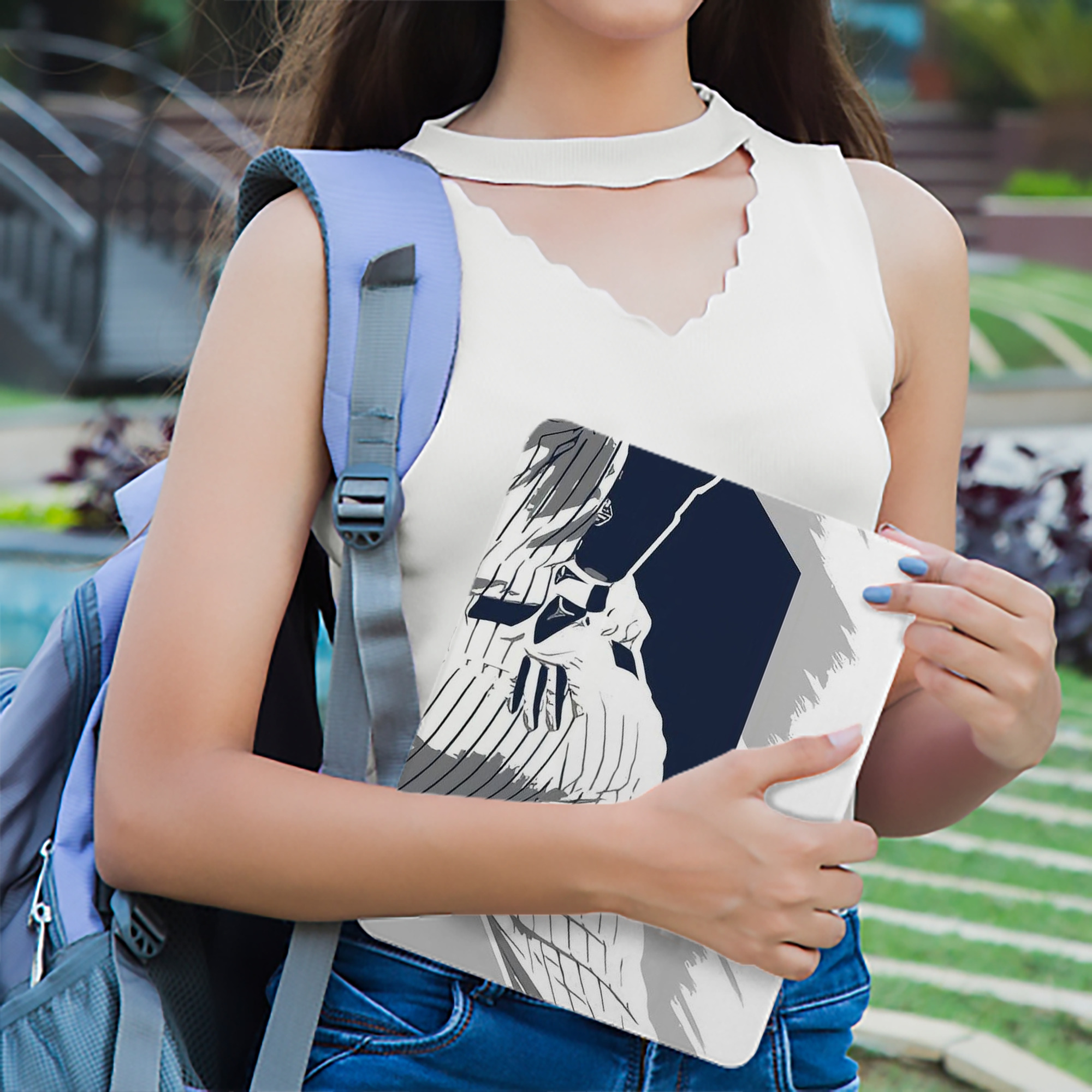 Derek Jeter 113 IPad Book-Style Case With Pencil Slot – Slim PU & TPU Cover – Full Protection, Precise Fit, Water & Scratch Resistant