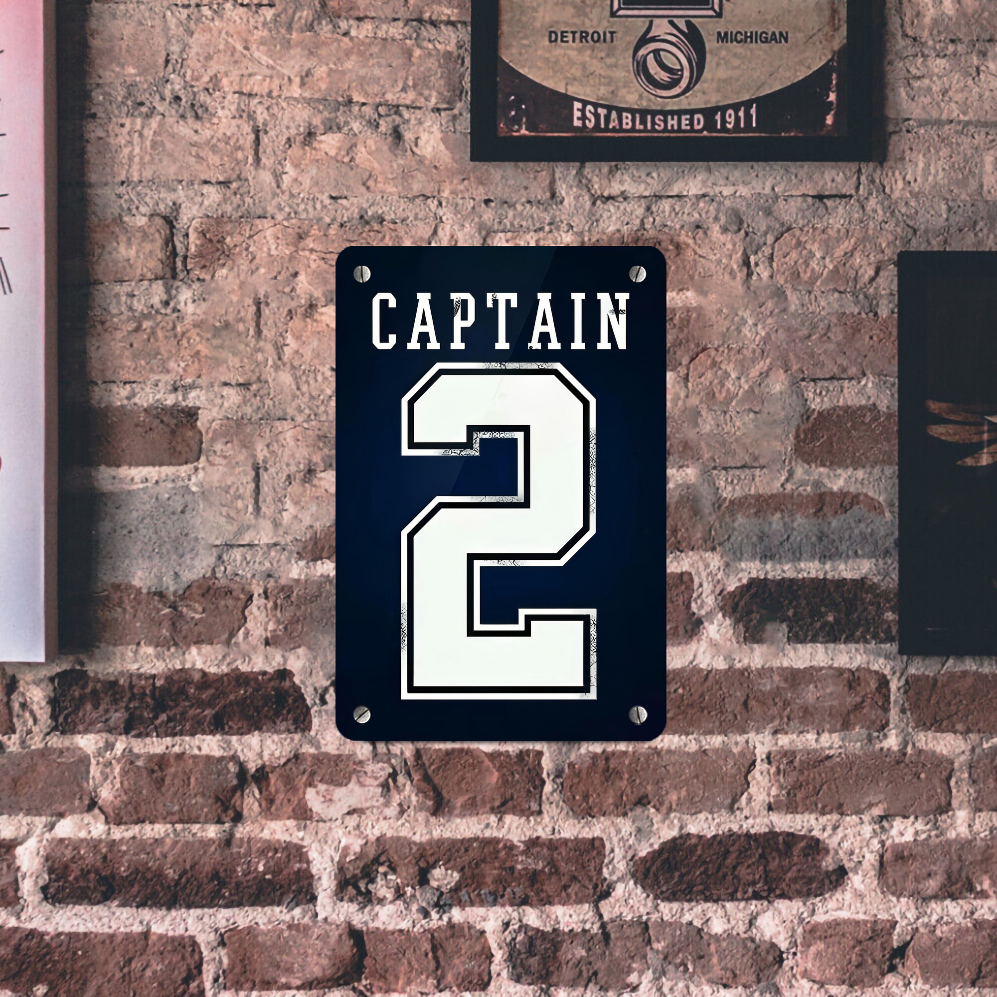 Derek Jeter 28 Metal Tin Sign 8x12inch - High-Quality Full-Print Decorative Wall Art, Durable Rust-Resistant Metal Plaque For Living Room, Bedroom, Kitchen, Office, Bar Décor