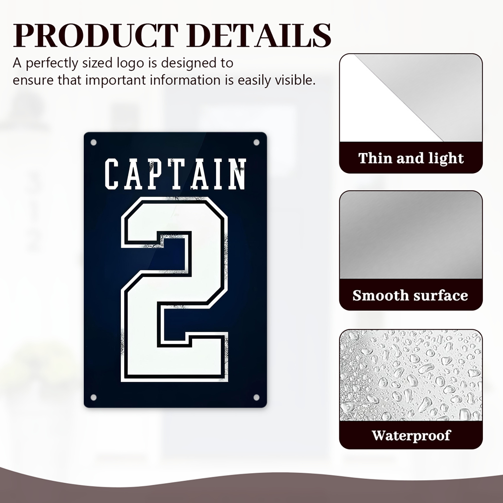 Derek Jeter 28 8x12inch Vertical Aluminum Sign - Durable Fade-Resistant Indoor/Outdoor Safety & Information Plaque For Office, Hotel, Restaurant, Bar, Public Spaces