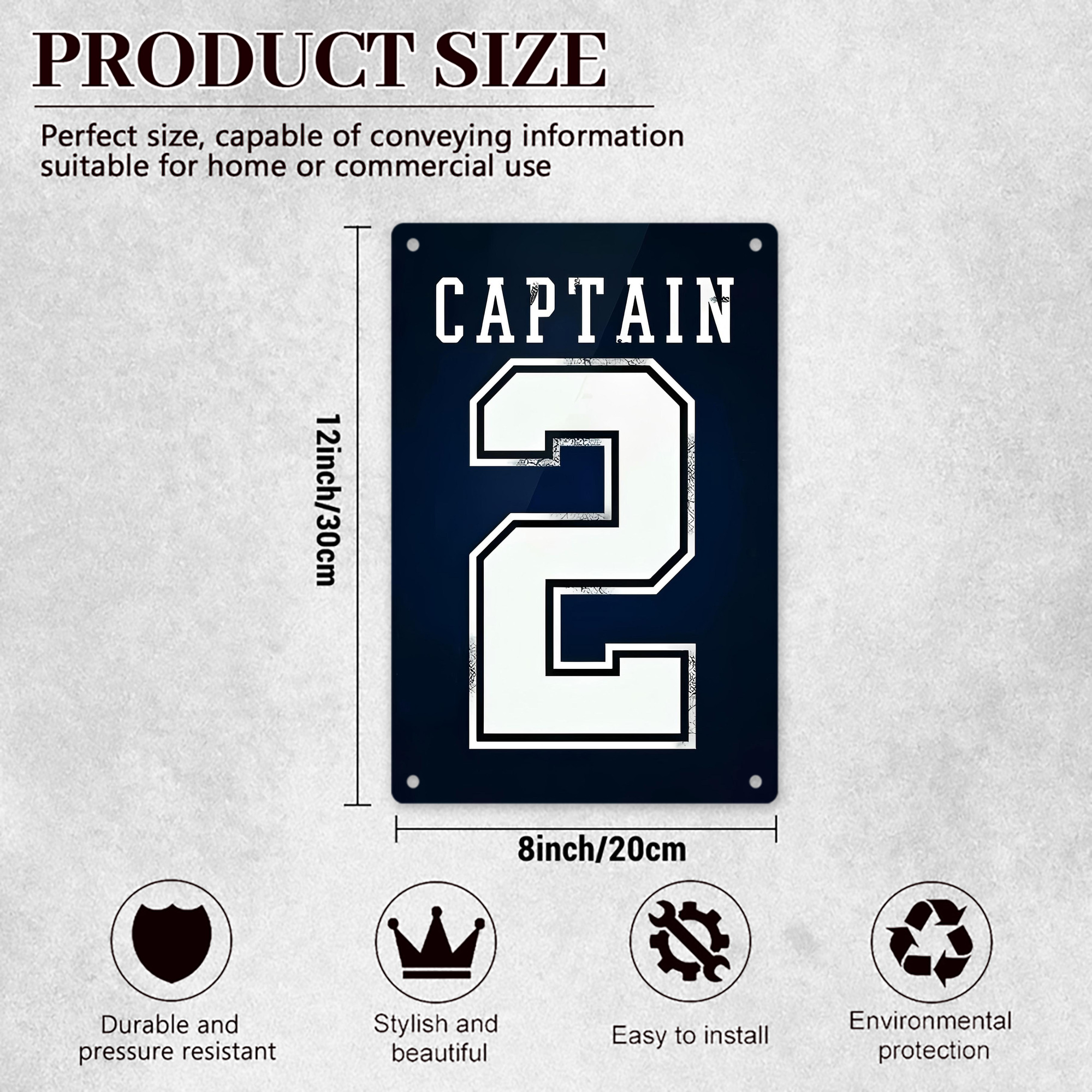 Derek Jeter 28 8x12inch Vertical Aluminum Sign - Durable Fade-Resistant Indoor/Outdoor Safety & Information Plaque For Office, Hotel, Restaurant, Bar, Public Spaces