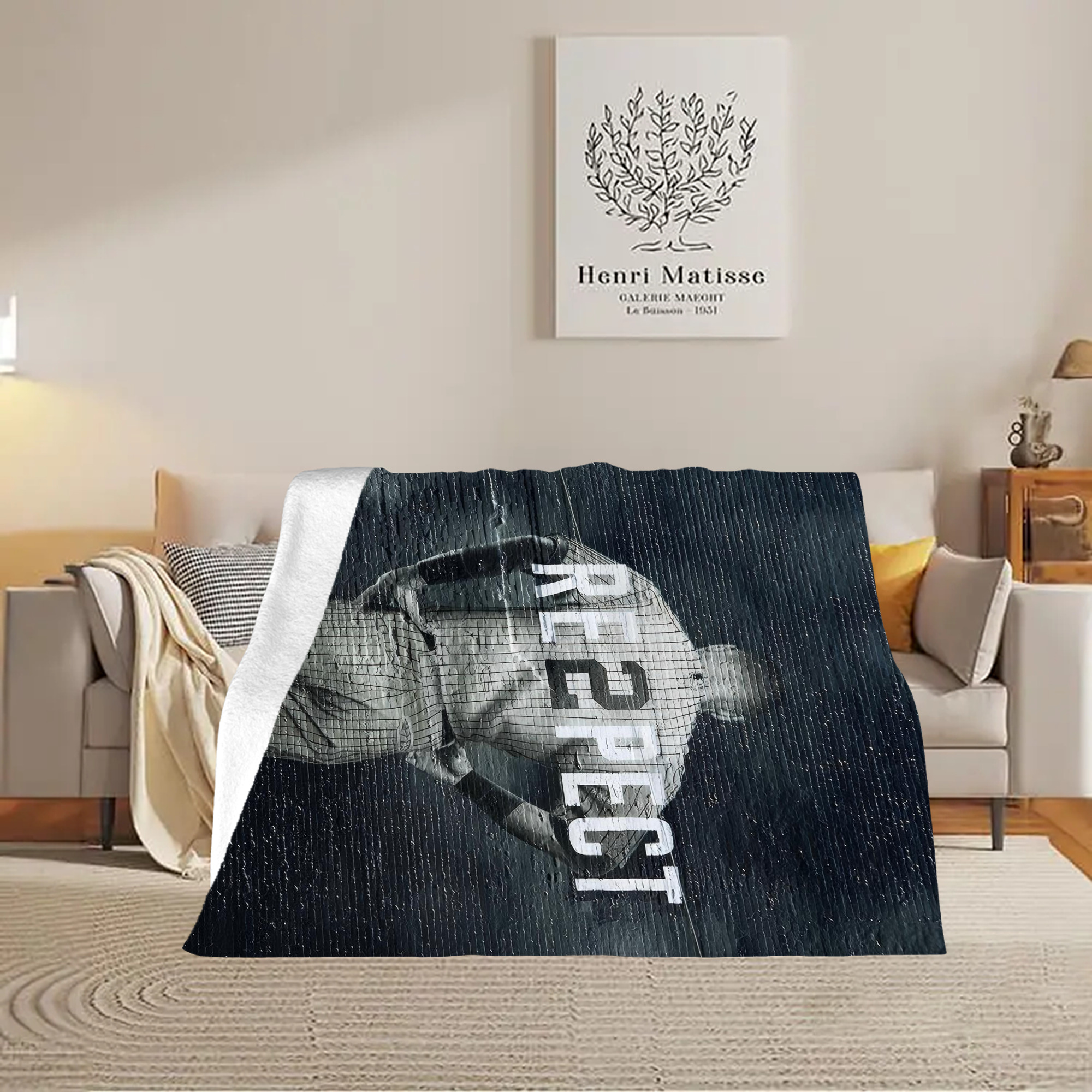 Derek Jeter 48 Soft Plush Fleece Blanket 30x40 Inch - 300GSM Flannel, Ultra Soft & Warm, Lightweight & Durable, Perfect For Kids, Adults, Couch, Bed, Camping, Travel, Gift For Family & Friends