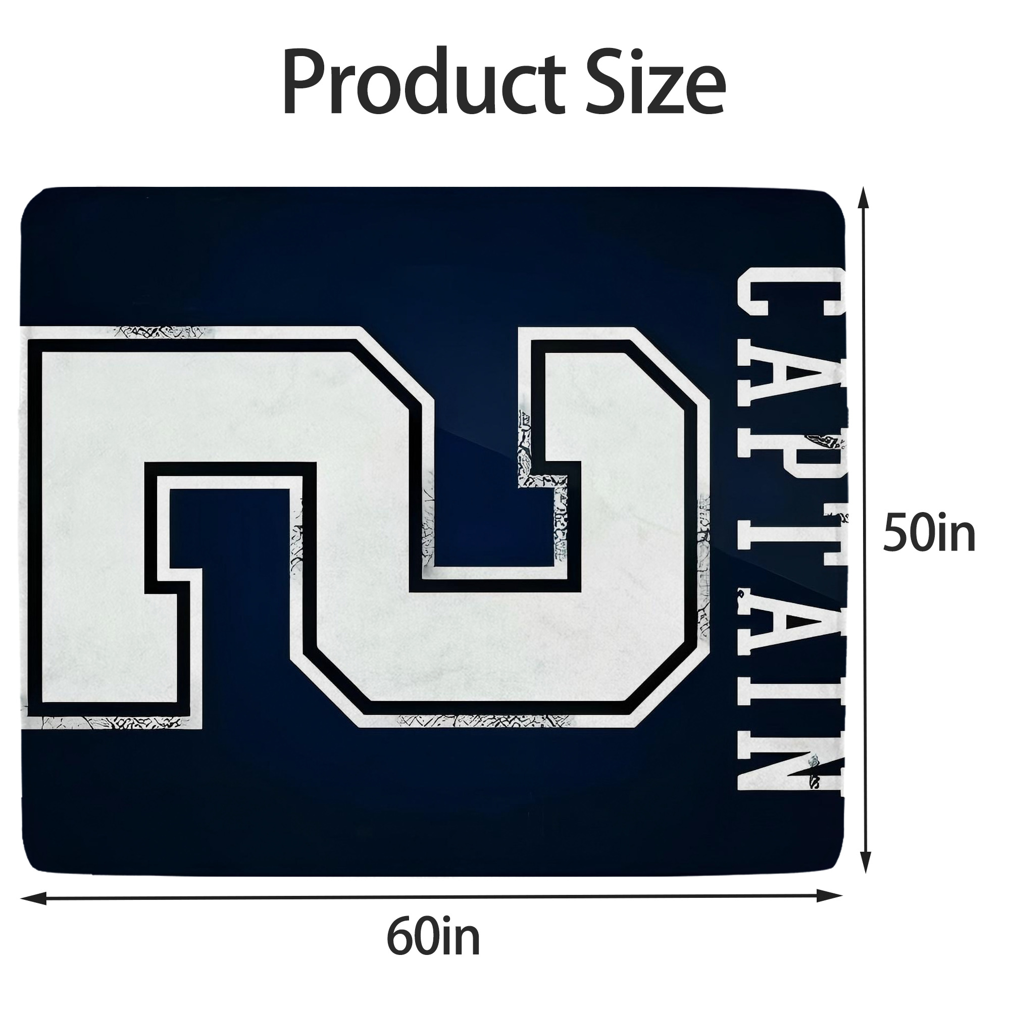 Derek Jeter 28 Soft Fleece Throw Blanket 50 X 60 Inch – Super Soft, Lightweight, And Durable – Perfect For Sofa, Bed, Camping, And More – Ideal Gift For Family And Friends