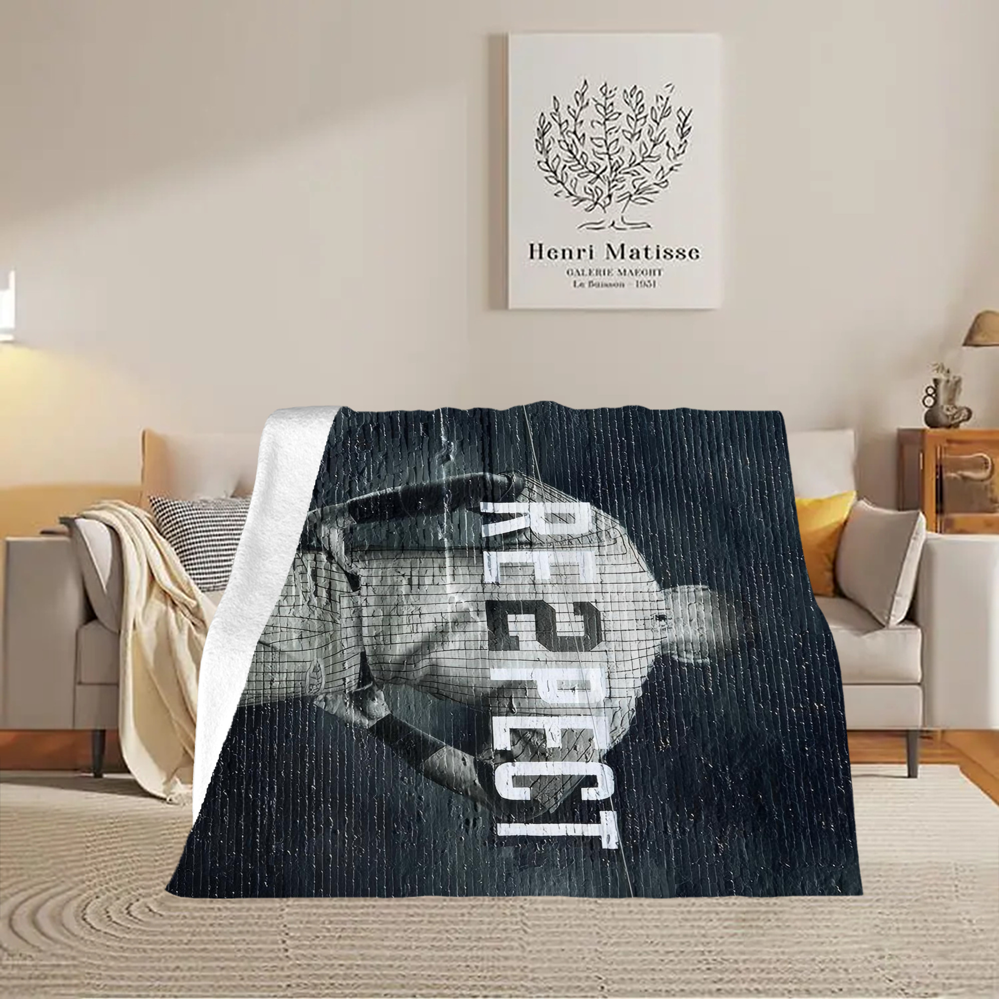 Derek Jeter 48 Soft Fleece Throw Blanket 50 X 60 Inch – Super Soft, Lightweight, And Durable – Perfect For Sofa, Bed, Camping, And More – Ideal Gift For Family And Friends