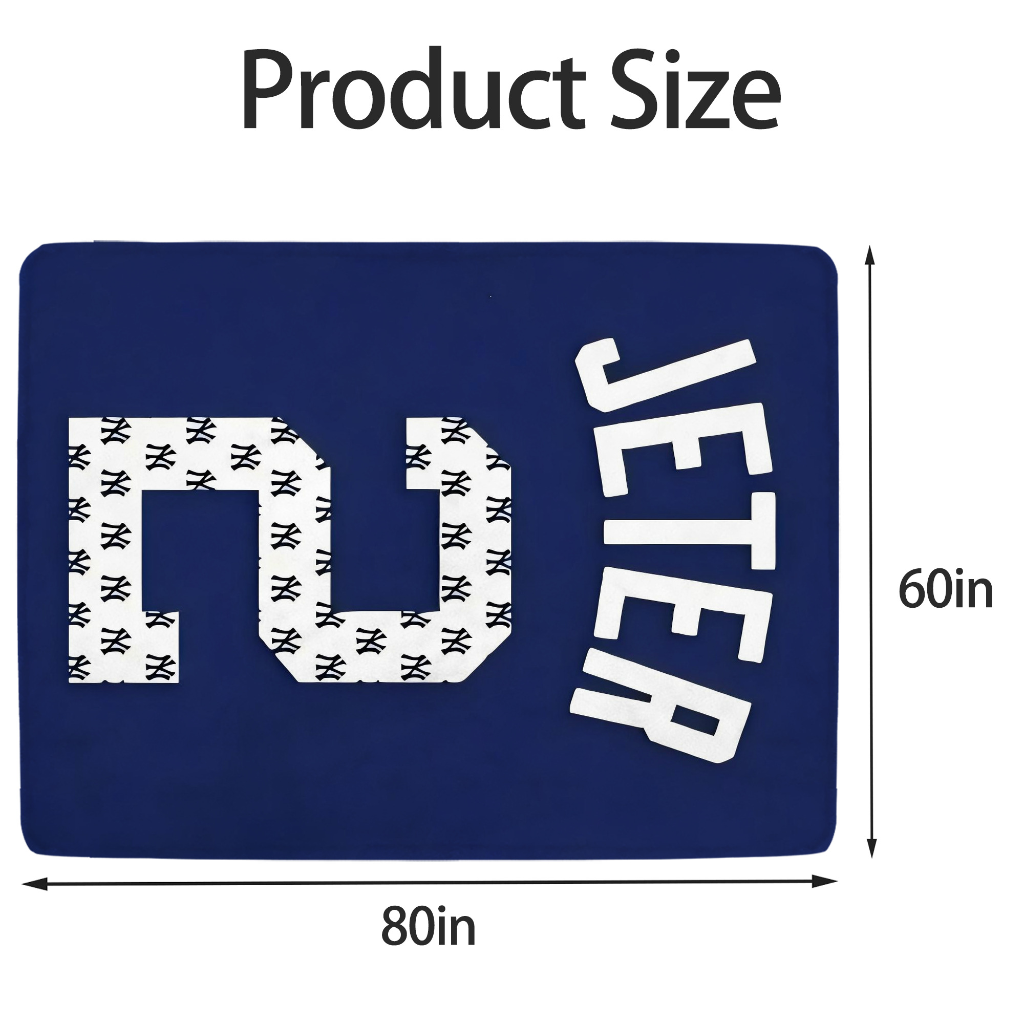 Derek Jeter 50 Soft Fleece Throw Blanket 60 X 80 Inch – Super Soft, Lightweight, And Durable – Perfect For Sofa, Bed, Camping, And More – Ideal Gift For Family And Friends