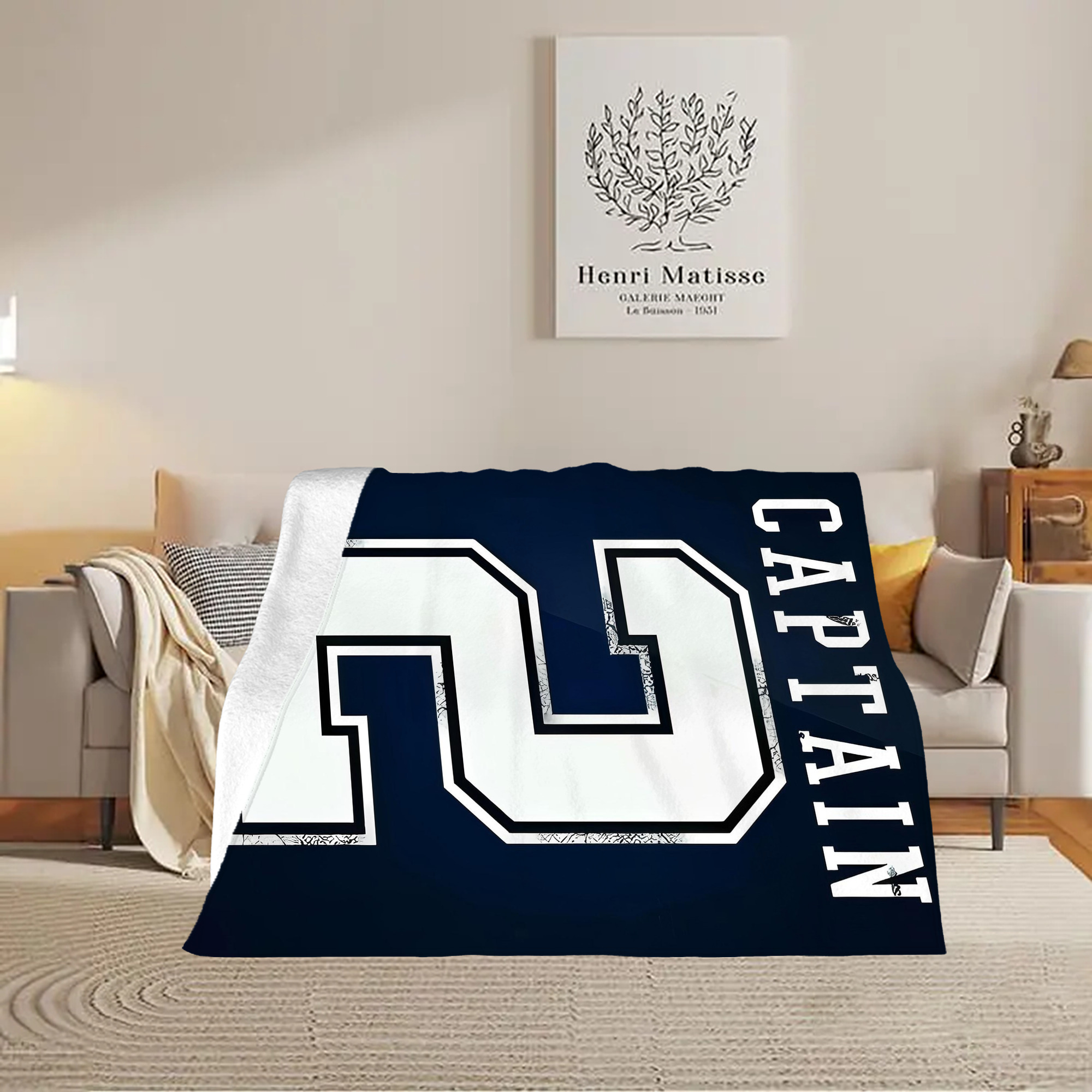 Derek Jeter 28 Soft Fleece Throw Blanket 60 X 80 Inch – Super Soft, Lightweight, And Durable – Perfect For Sofa, Bed, Camping, And More – Ideal Gift For Family And Friends