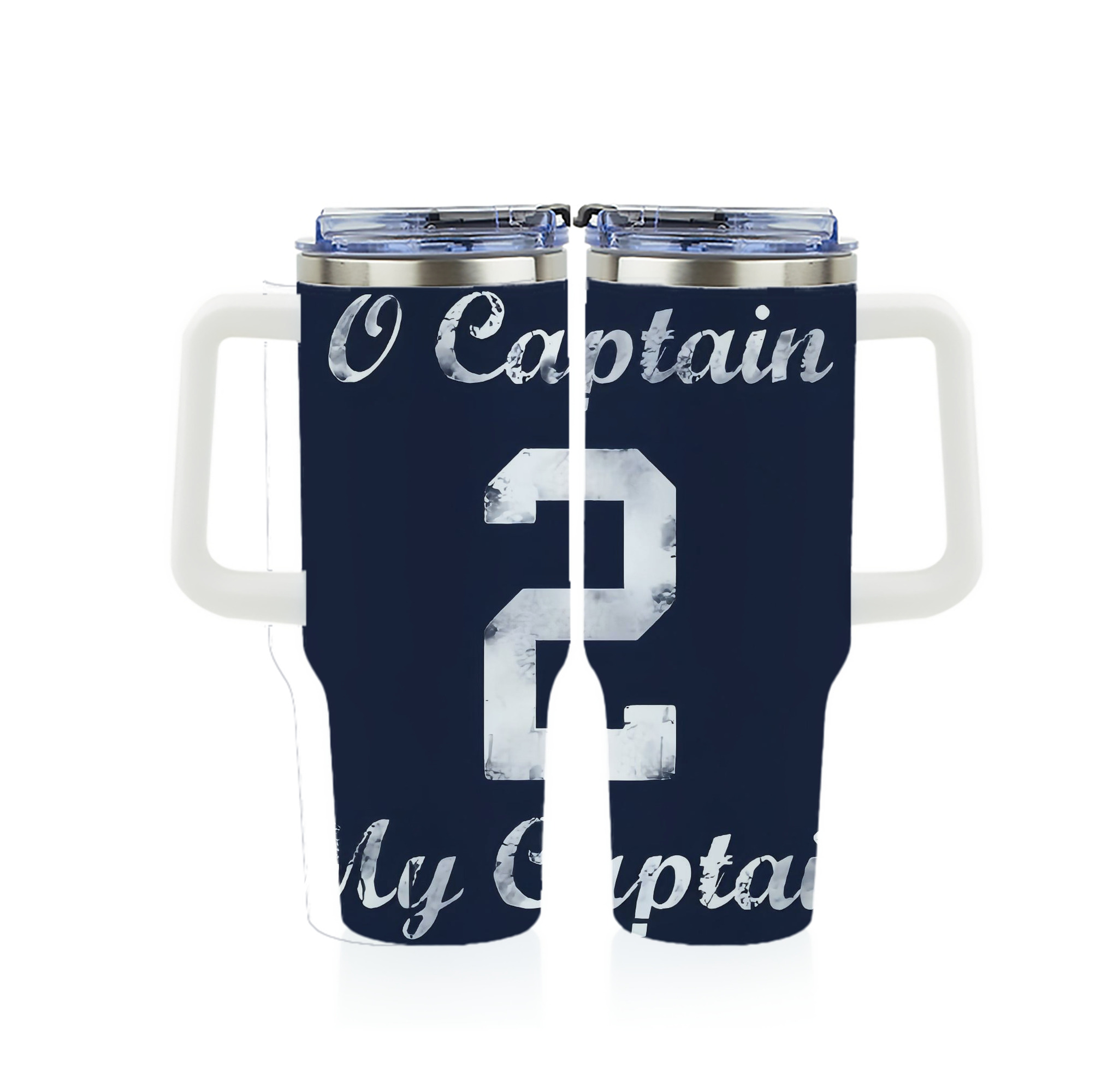 Derek Jeter 25 40oz Full Wrap Car Tumbler – Durable Stainless Steel Travel Mug With Vibrant UV Print – Double Wall Insulated, Fits Most Car Cup Holders