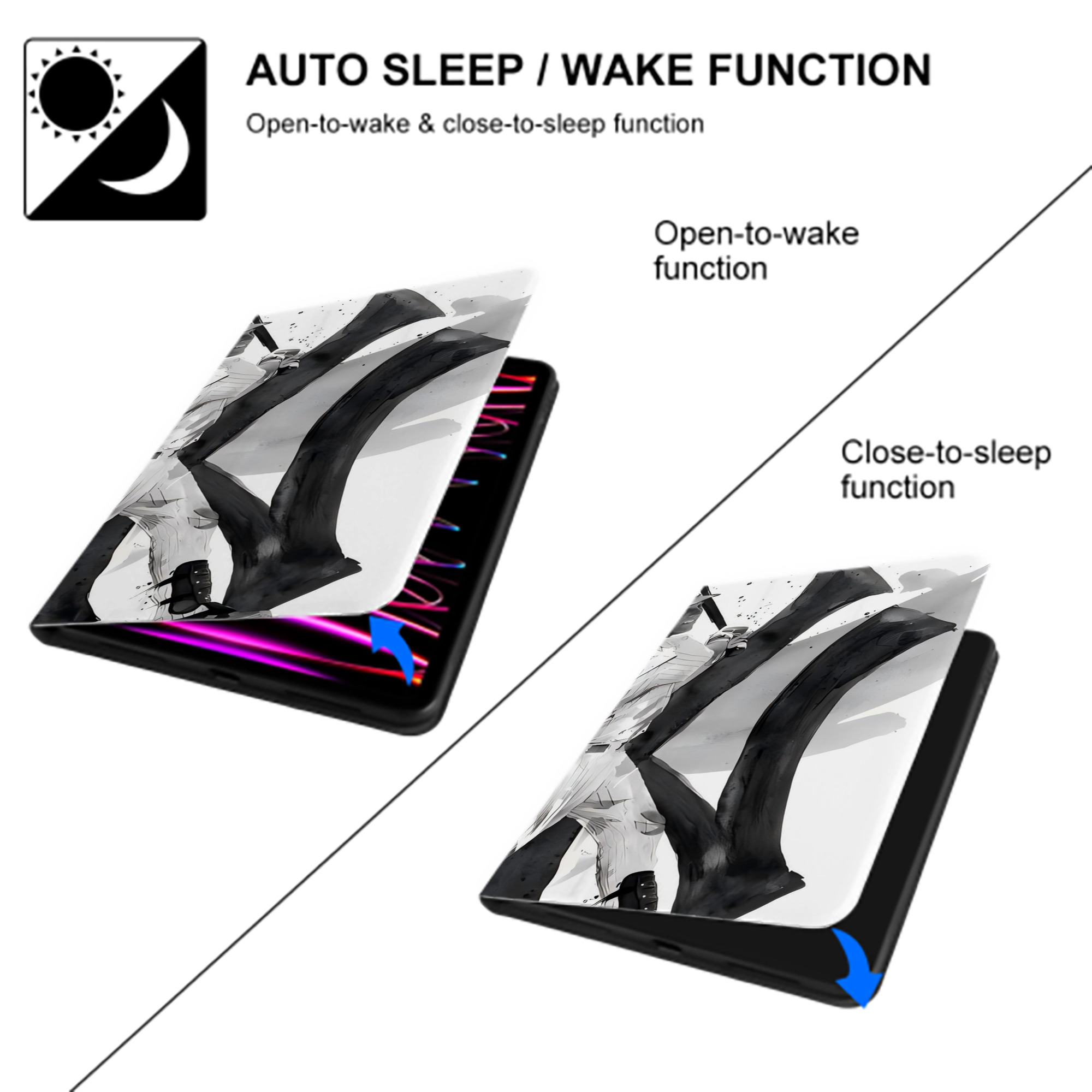 Derek Jeter 71 IPad Case Without Pencil Slot – Book-Style Cover With PU Leather & TPU – Slim, Durable, Scratch-Resistant, Full Protection & Easy Access