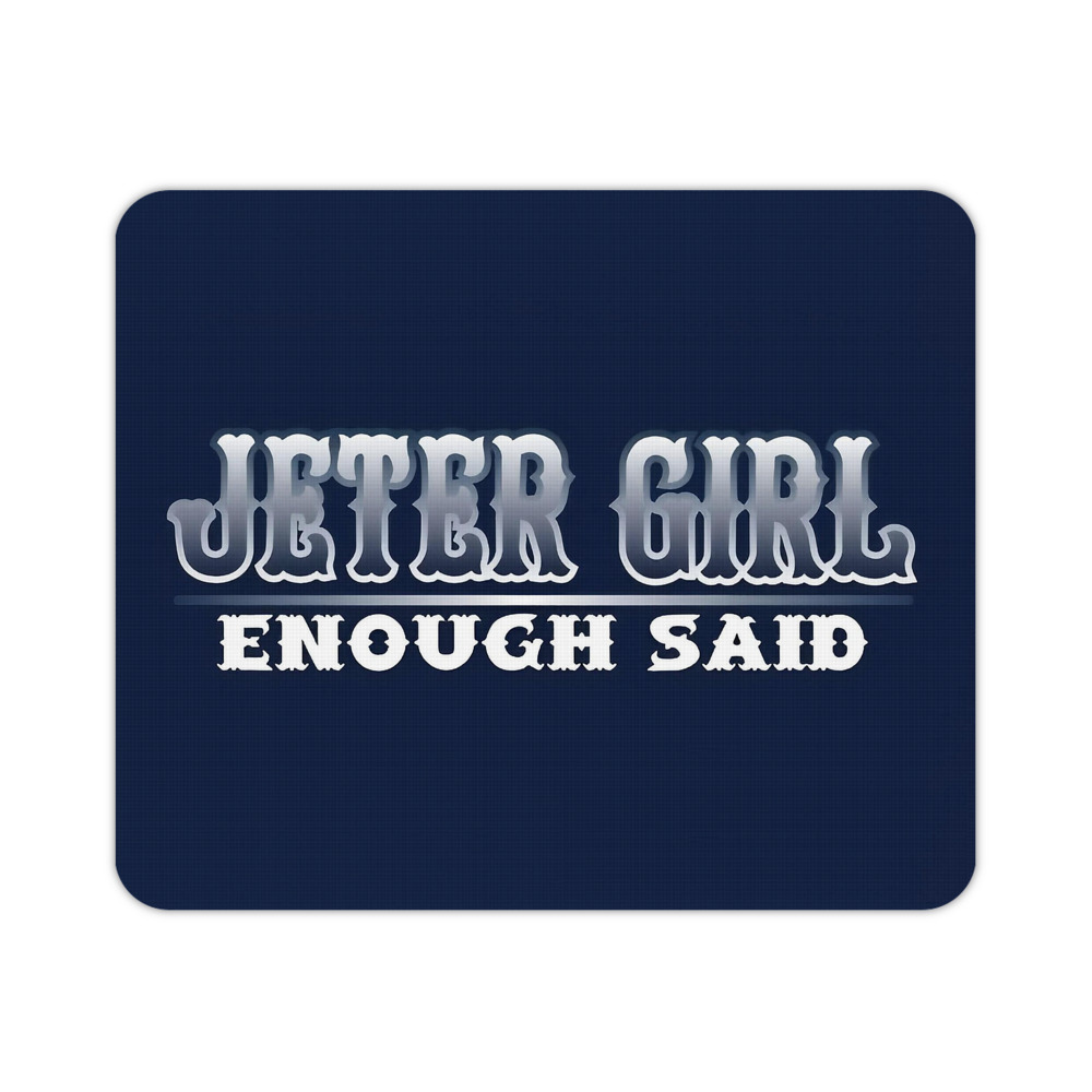 Derek Jeter 101 Durable Rubber Mouse Pad With Stitched Edges, Waterproof, Non-Slip Surface, Ultra-Thin Design For Gaming, Office