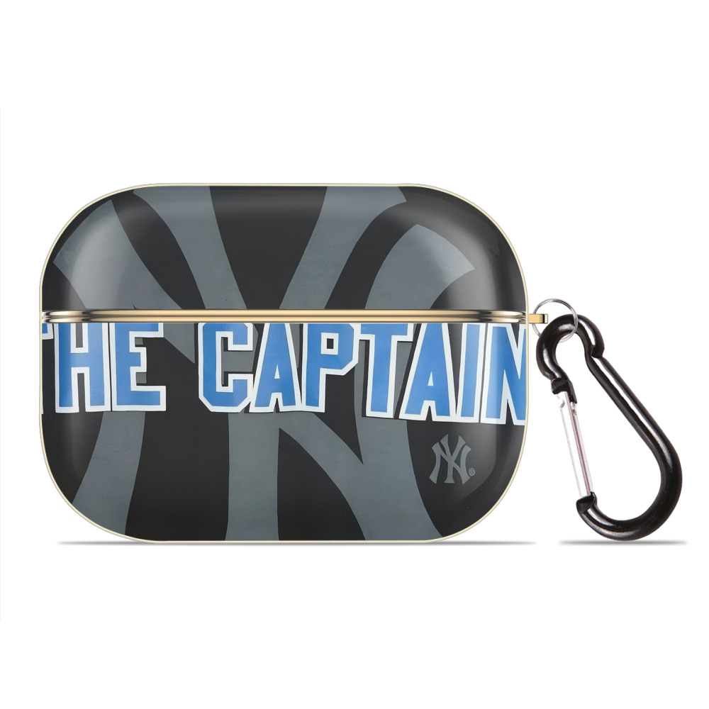 Derek Jeter 103 Luxury Gold AirPods Pro Case With Keychain, Flexible PC Material, Full Protection, Precise Cutouts, Anti-Fingerprint, Washable, Durable Design