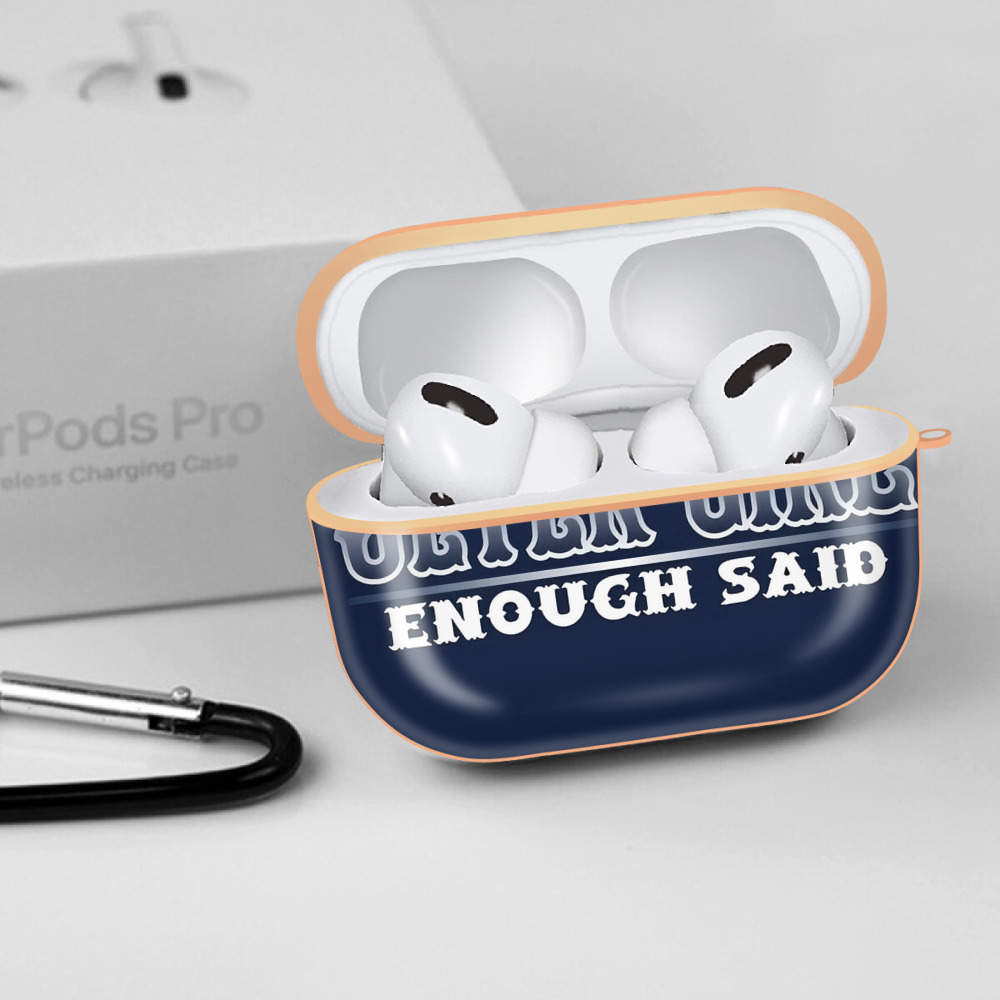 Derek Jeter 101 AirPods Pro Protective Case Rose Gold, Flexible PC Material, Precise Fit, Anti-Slip Cover, Full Protection, Fingerprint Resistant, Washable With Keychain