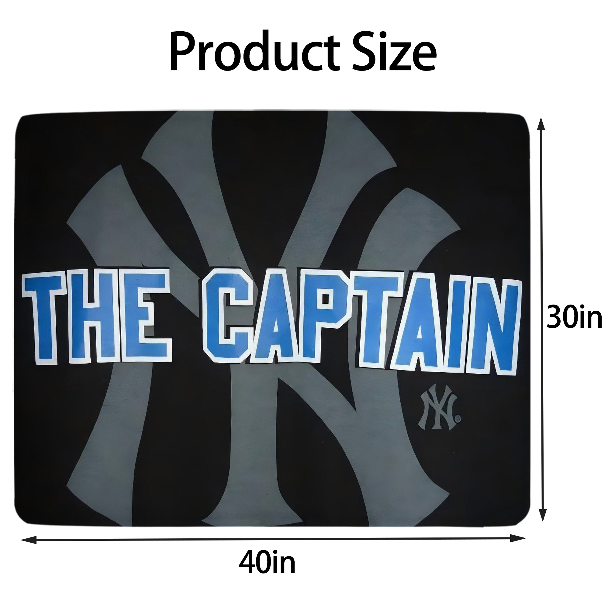Derek Jeter 103 Soft Plush Fleece Blanket 30x40 Inch - 300GSM Flannel, Ultra Soft & Warm, Lightweight & Durable, Perfect For Kids, Adults, Couch, Bed, Camping, Travel, Gift For Family & Friends