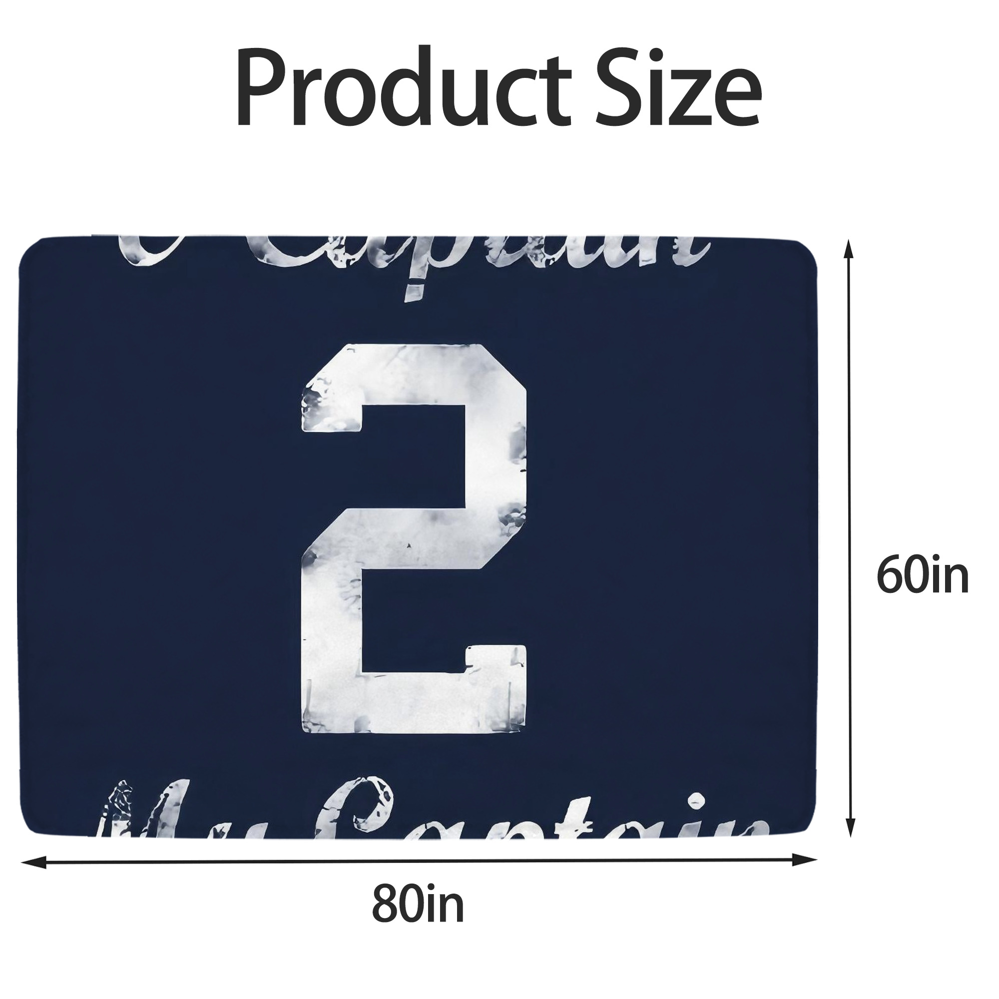 Derek Jeter 25 Soft Fleece Throw Blanket 60 X 80 Inch – Super Soft, Lightweight, And Durable – Perfect For Sofa, Bed, Camping, And More – Ideal Gift For Family And Friends