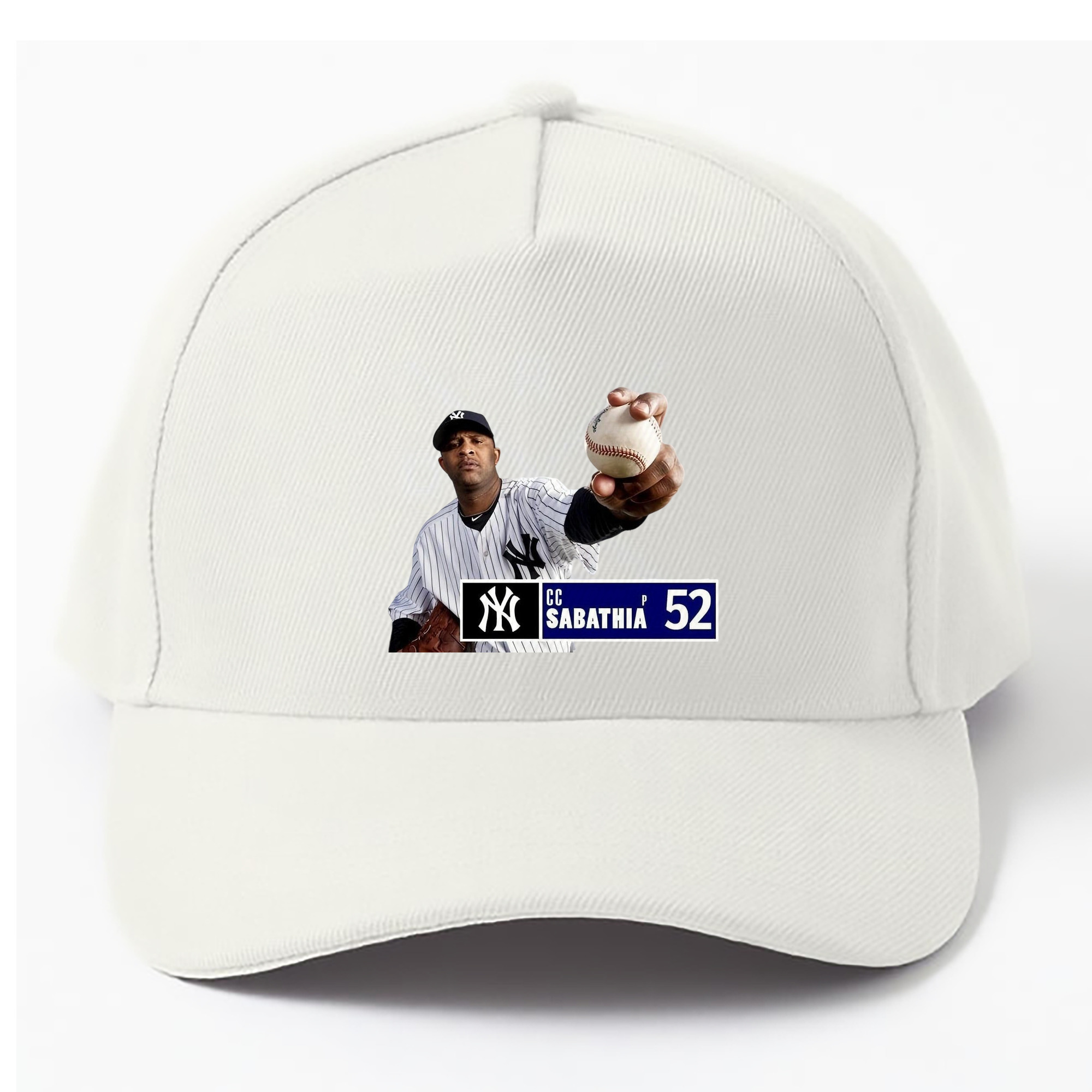 CC Sabatnia 1 100% Cotton Baseball Cap – Heat Transfer Print – Comfortable, Durable, Perfect For Sports & Everyday Wear