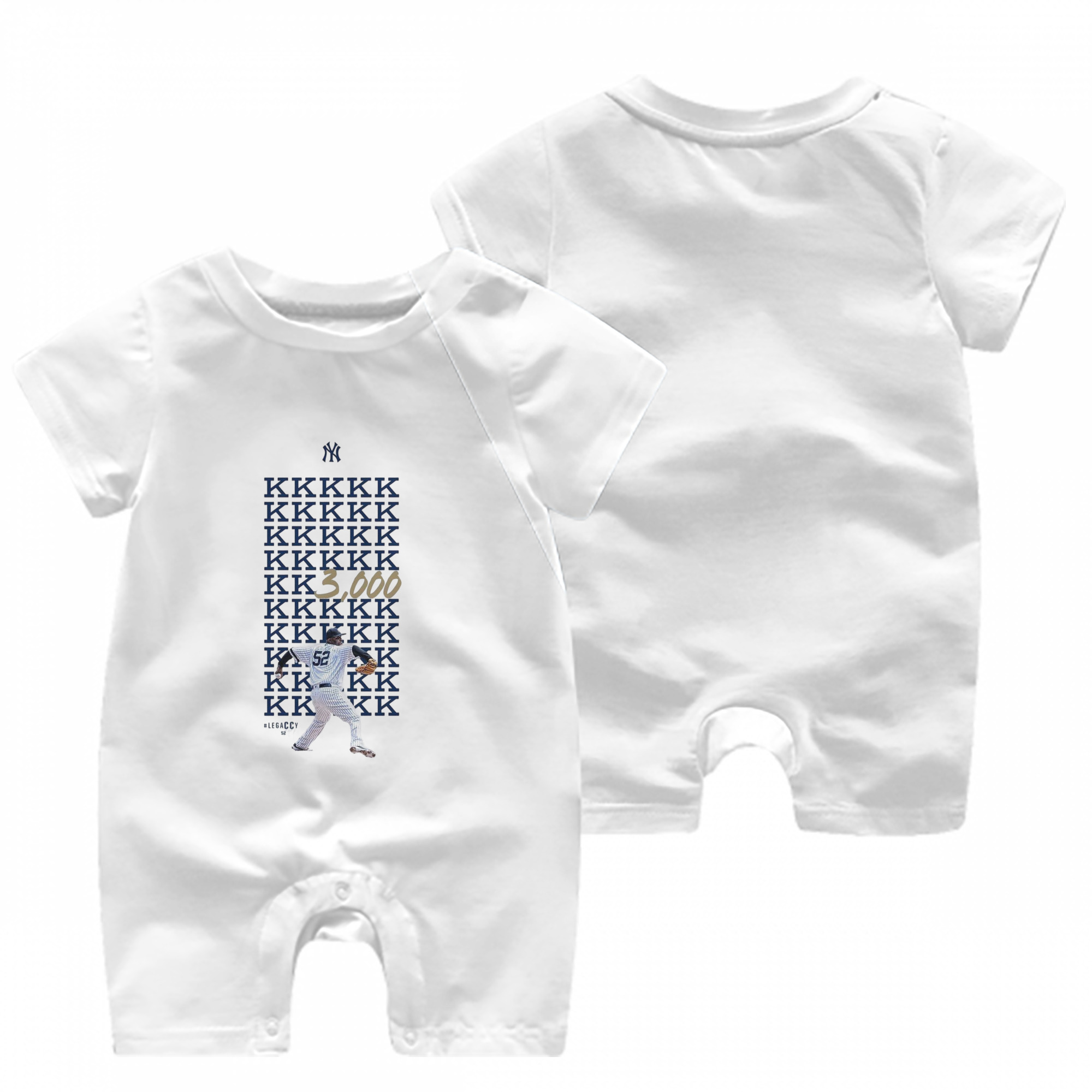 CC Sabatnia 5 Baby Short Sleeve Onesie – 100% Cotton Soft & Breathable Digital Print Romper – Double-Sided Print, Snap Closure For Easy Diaper Changes – Comfortable For Boys & Girls